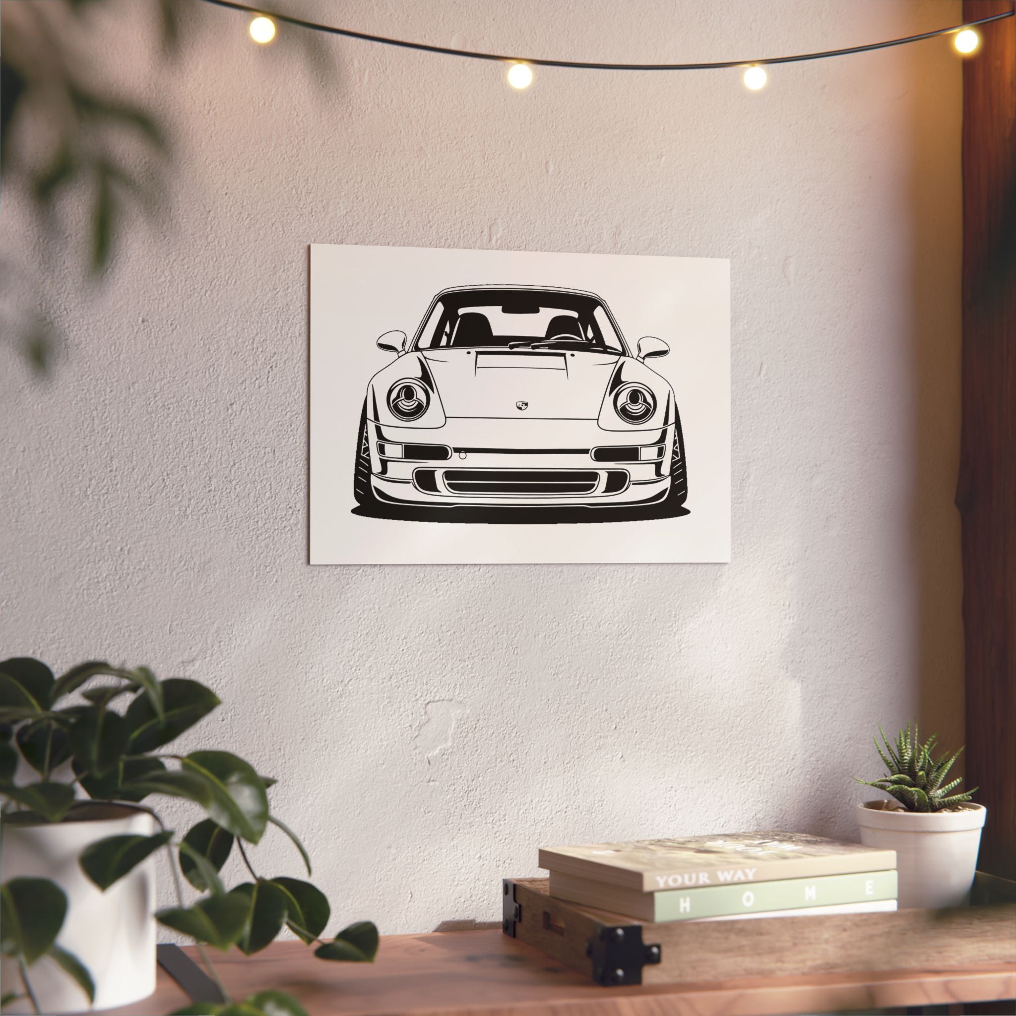 Porsche 911 (993) Metal Wall Sign