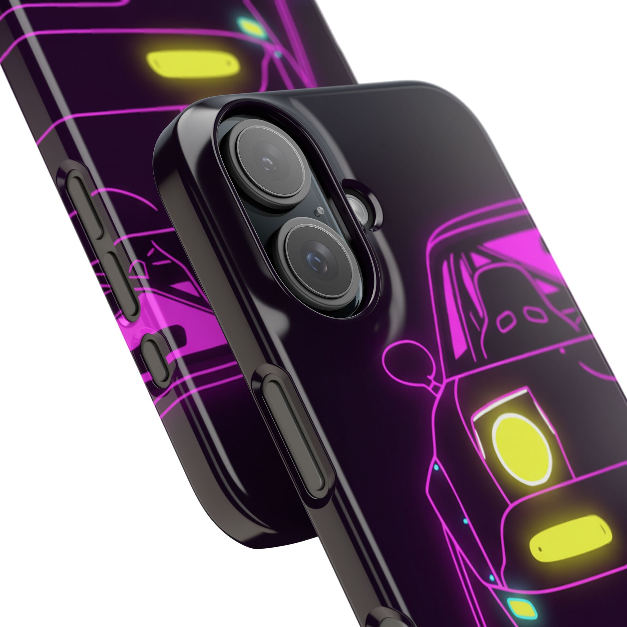 Mazda Miata NA (1989-97) Neon Synthwave Phone Case