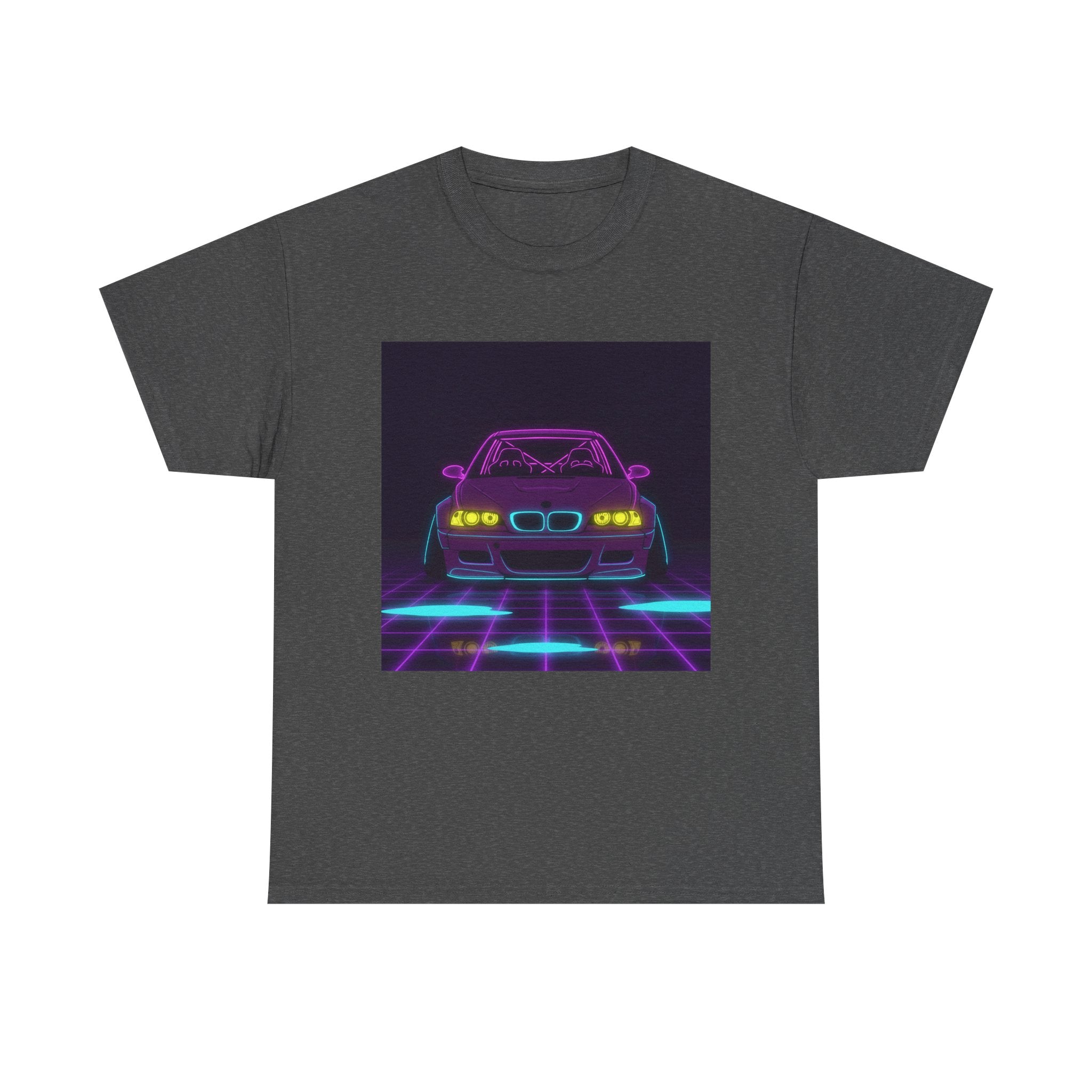 BMW E46 M3 (2000-06) Neon Synthwave Unisex Tee