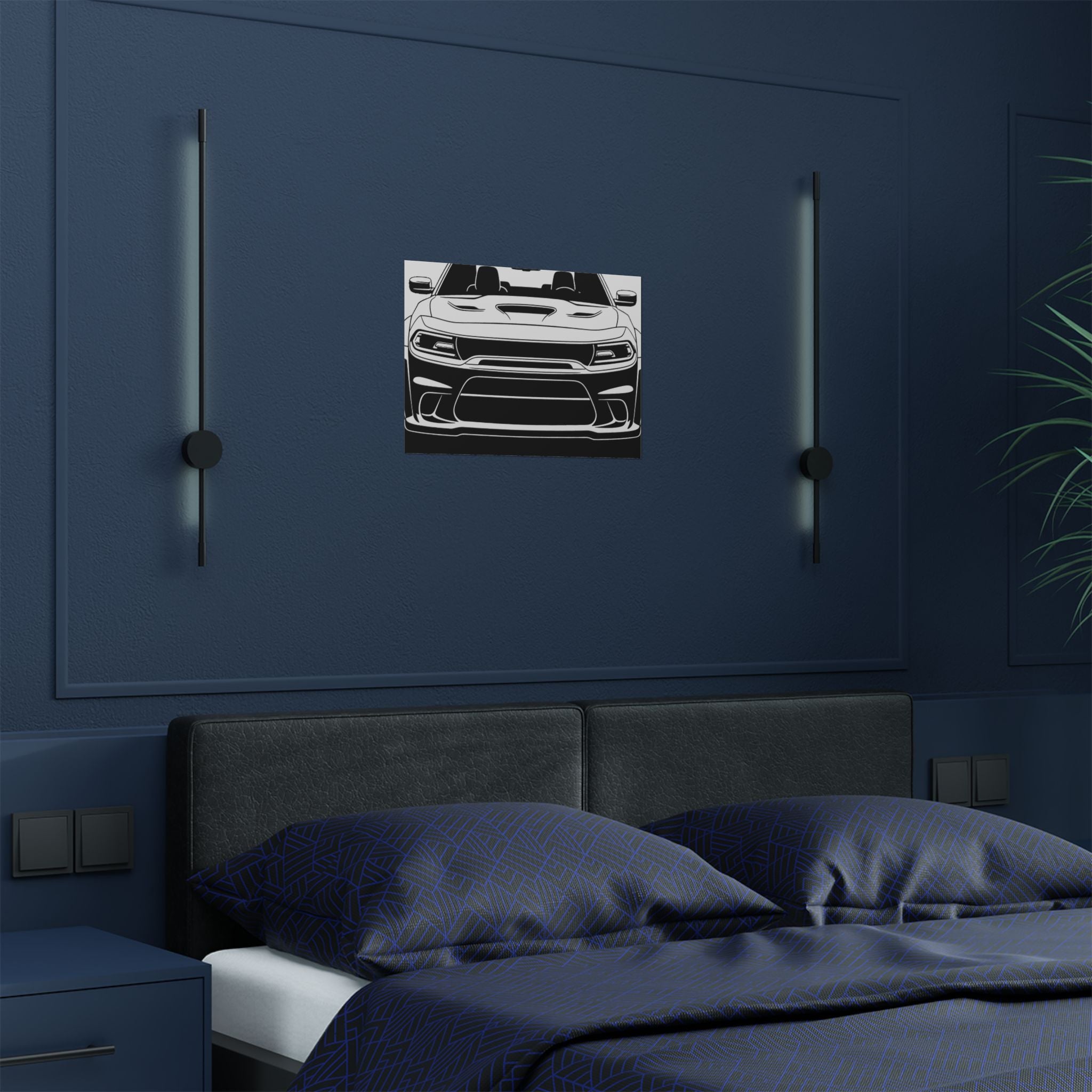 Dodge Challenger SRT Hellcat Poster