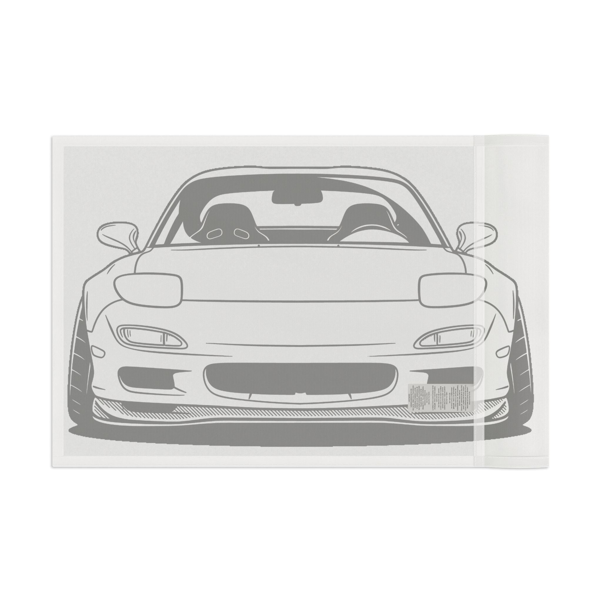 Mazda RX-7 FD Garage Flag