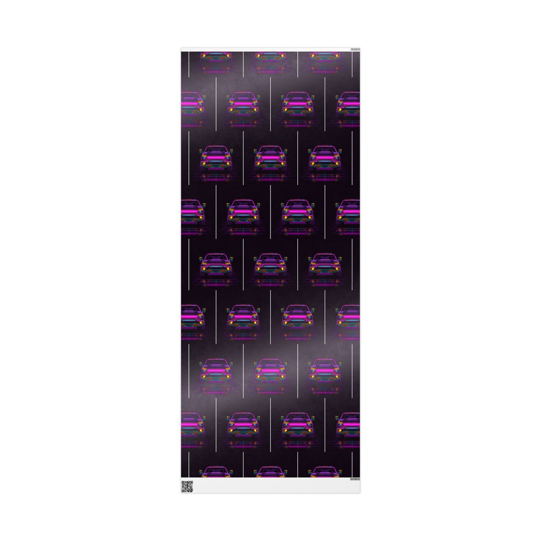 Chevy Silverado Trail Boss (2019+) Neon Synthwave Gift Wrapping Paper