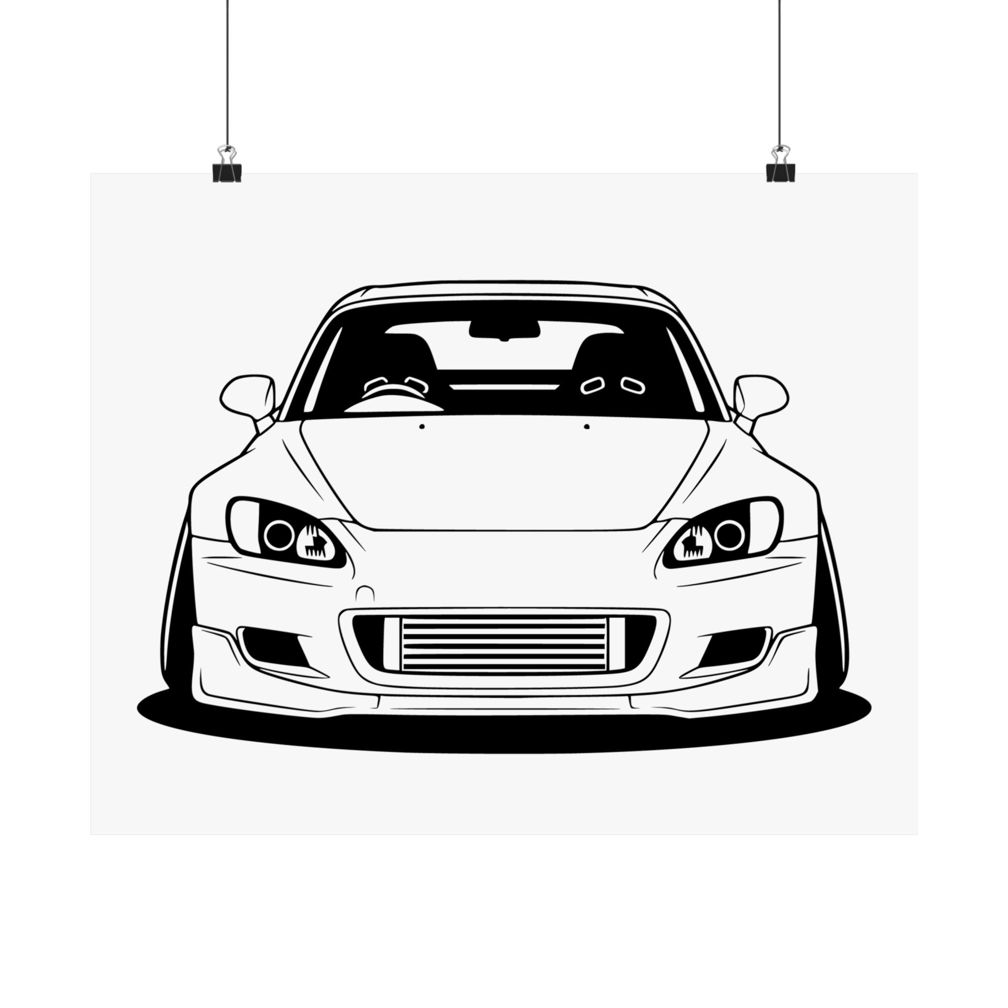 Honda S2000 (1999-09) Poster