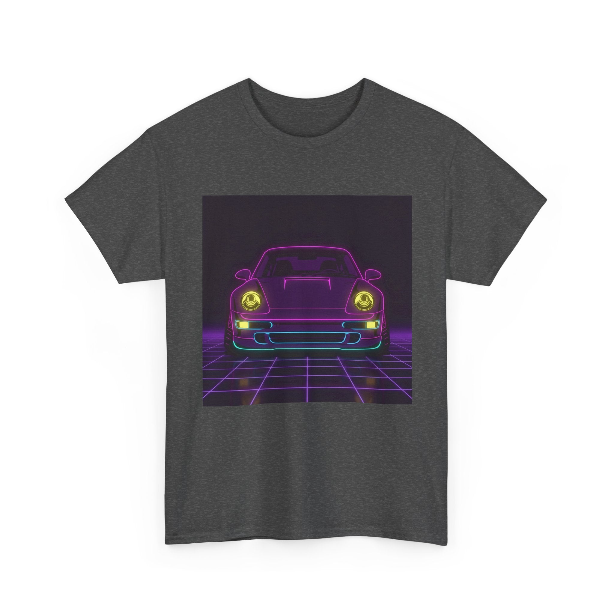 Porsche 911 (993) Neon Synthwave Unisex Tee