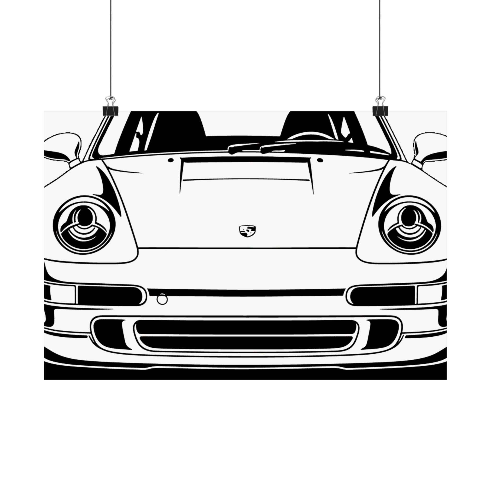Porsche 911 (993) Poster