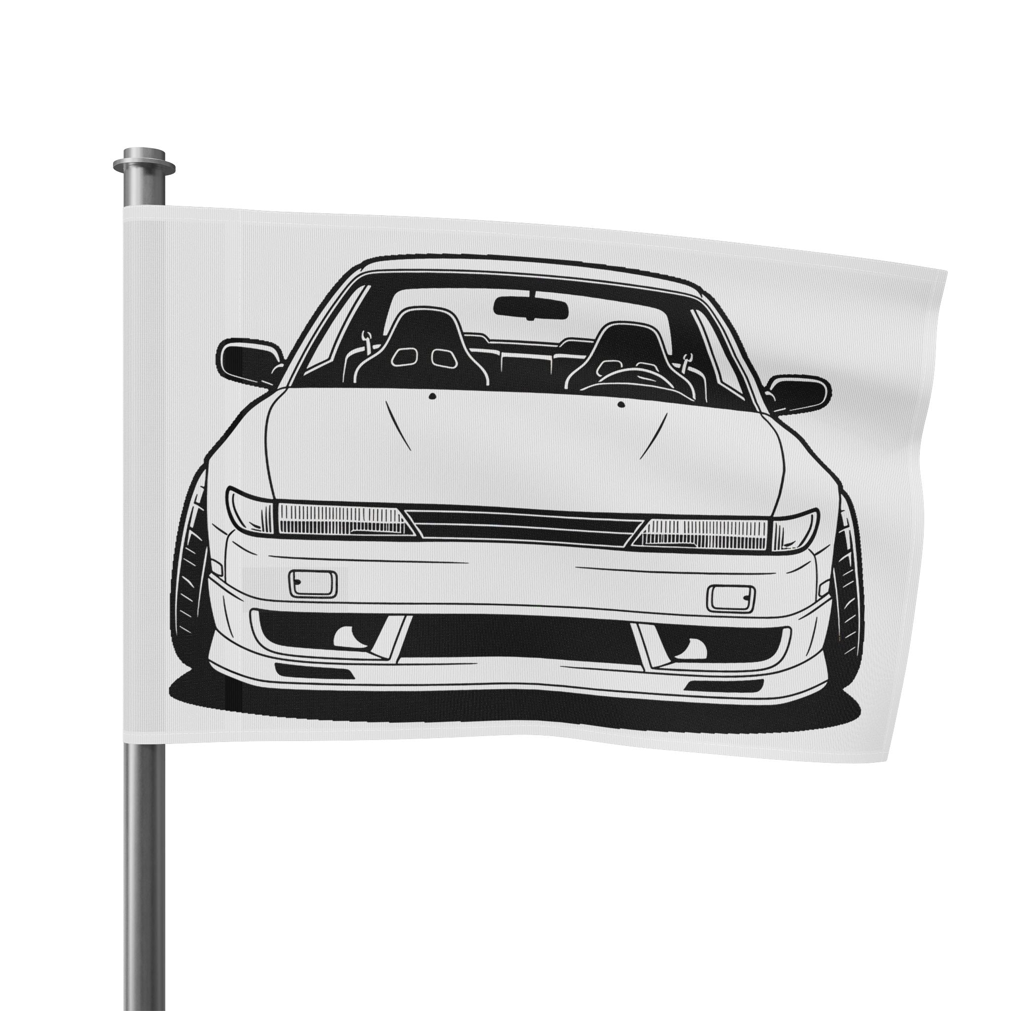 Nissan Silvia S13 Garage Flag