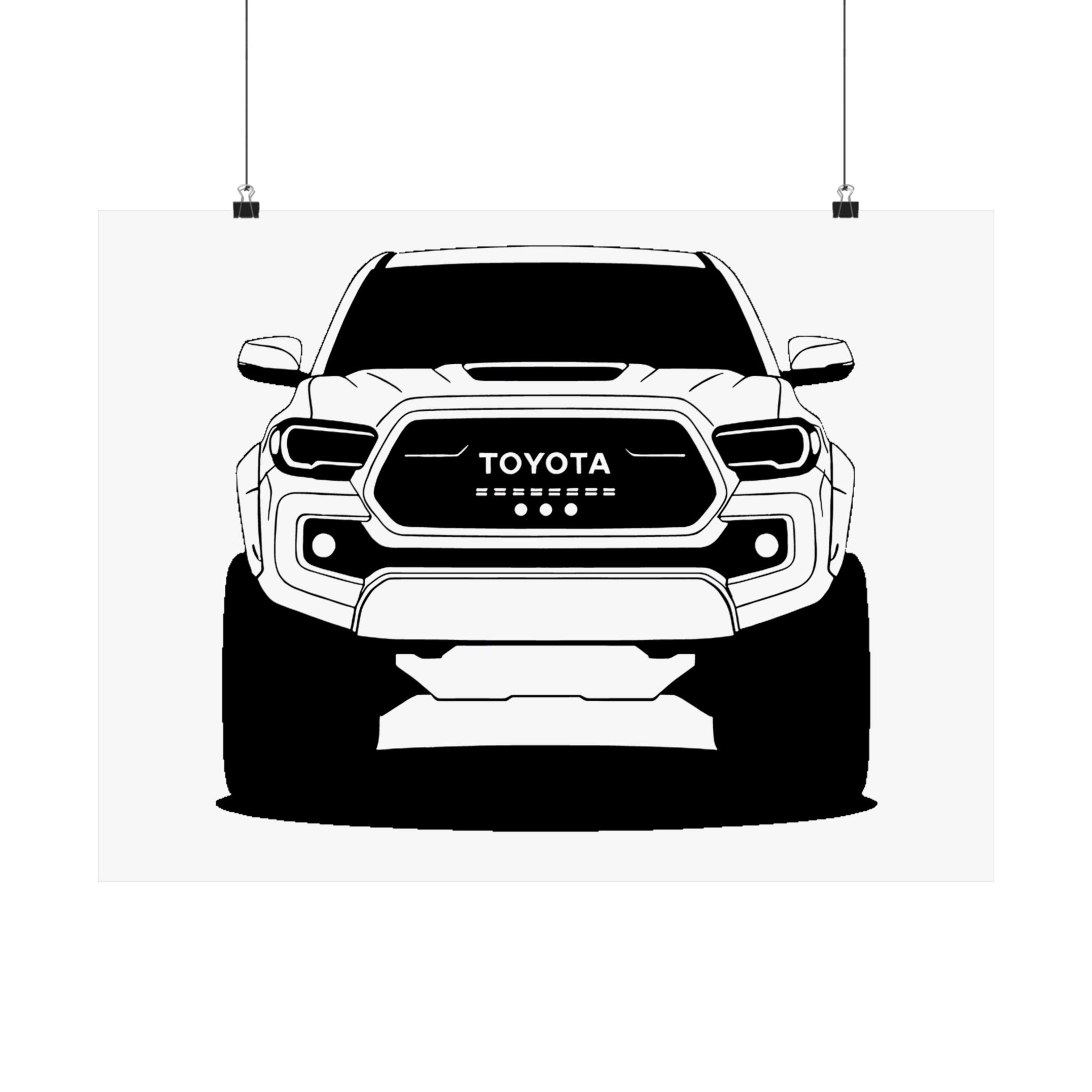Toyota Tacoma TRD Pro Poster