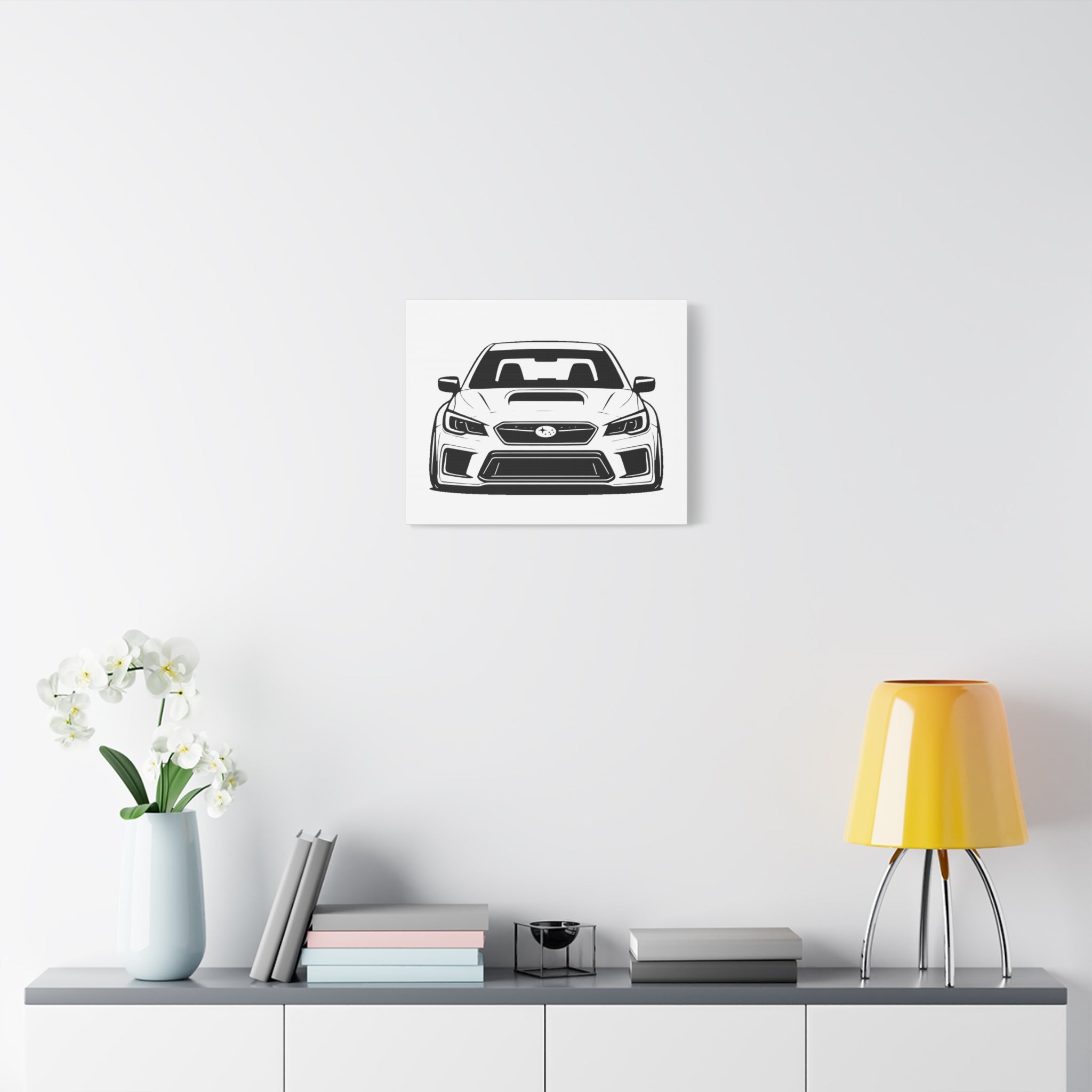 Subaru WRX STI Canvas Wall Art