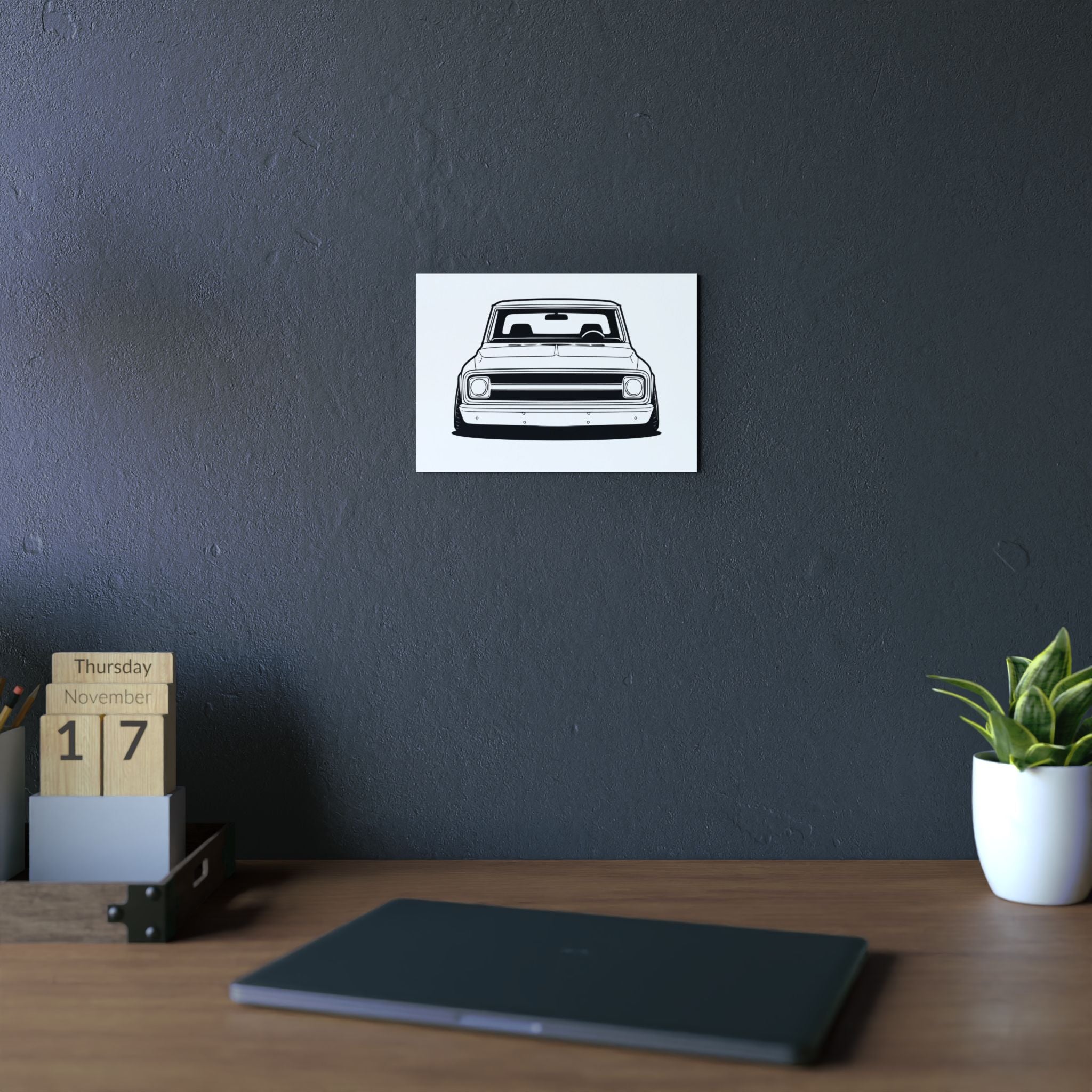 Chevy C10 Pickup (1967-72) Pro-Touring Metal Wall Sign