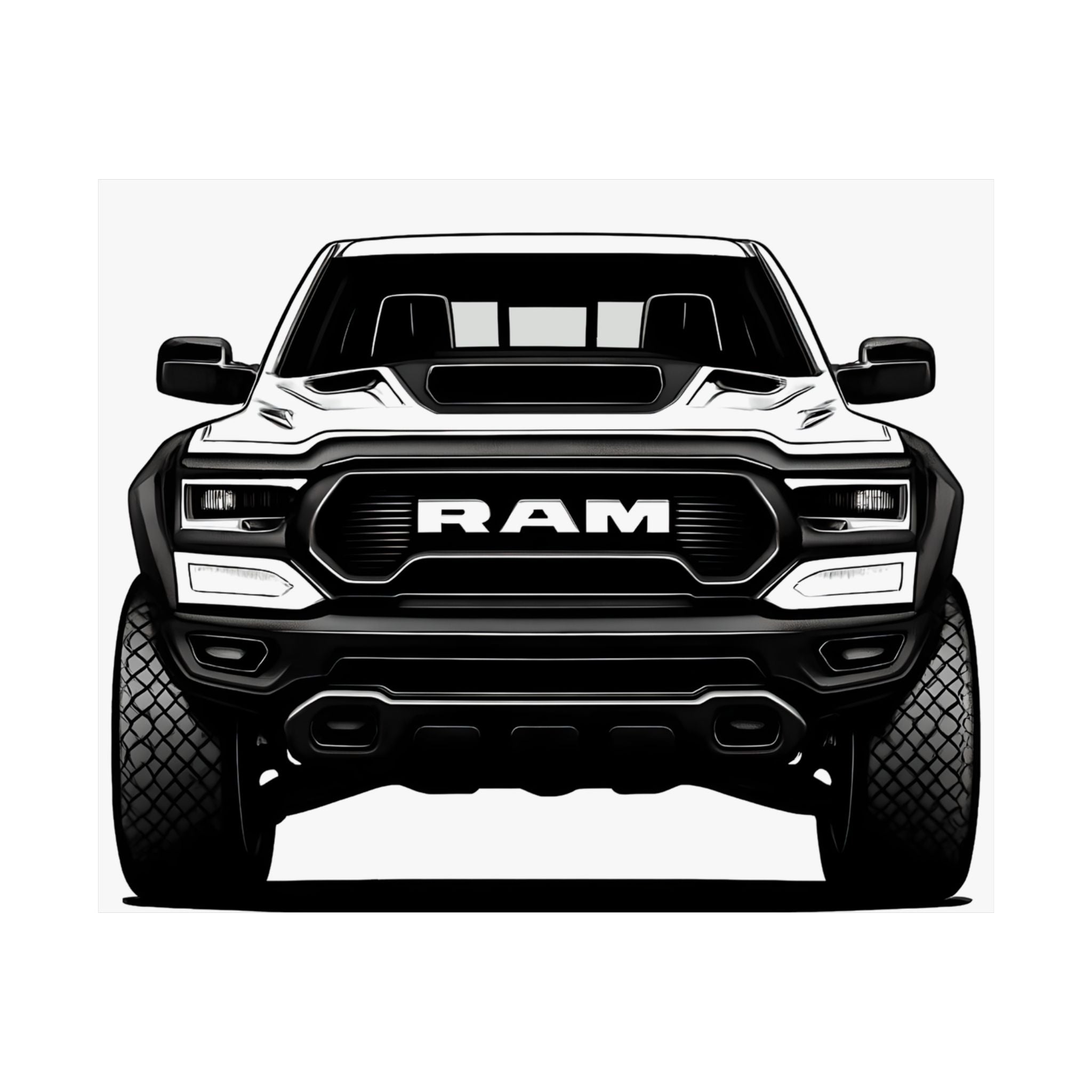 Dodge Ram TRX Poster