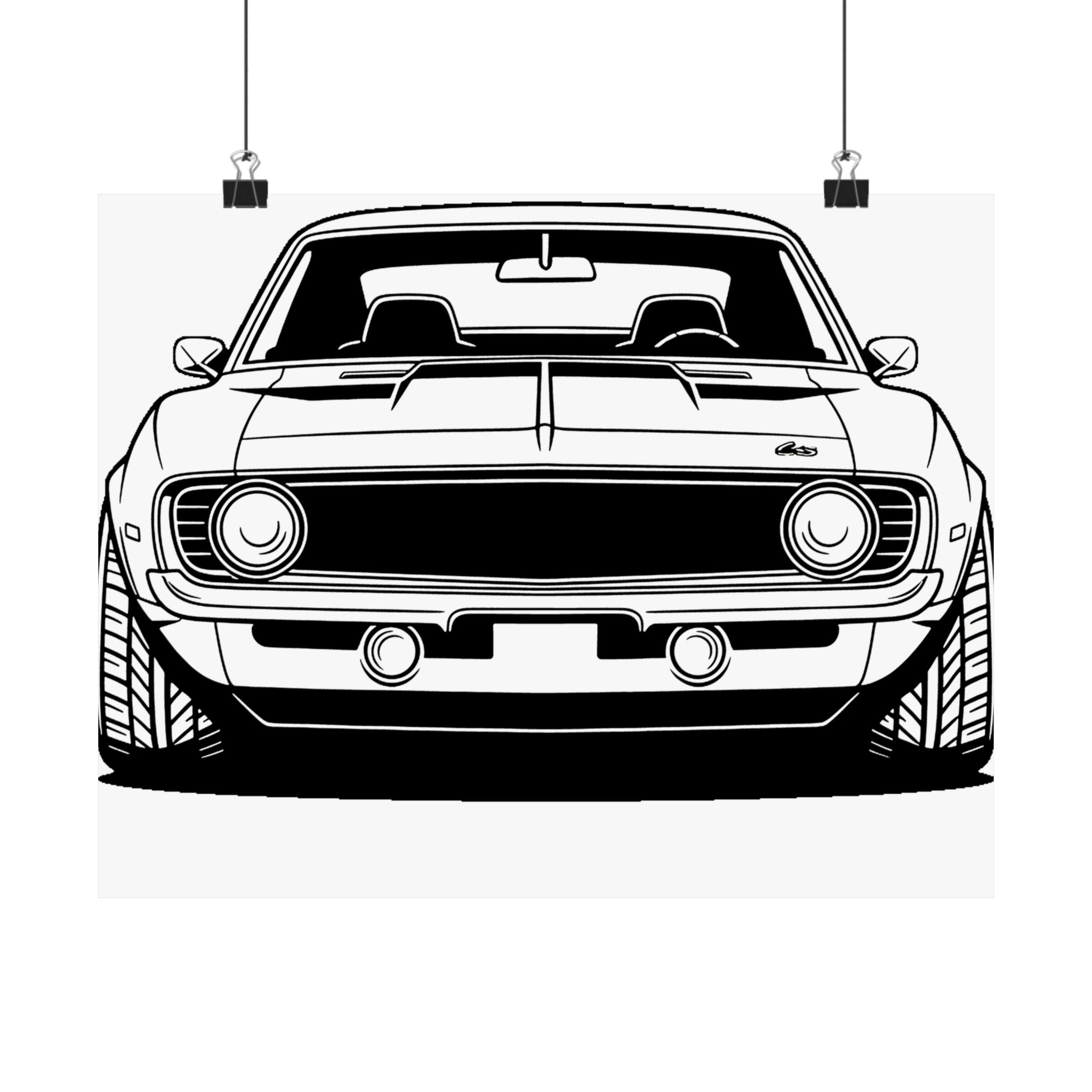 1969 Chevrolet Camaro SS Poster
