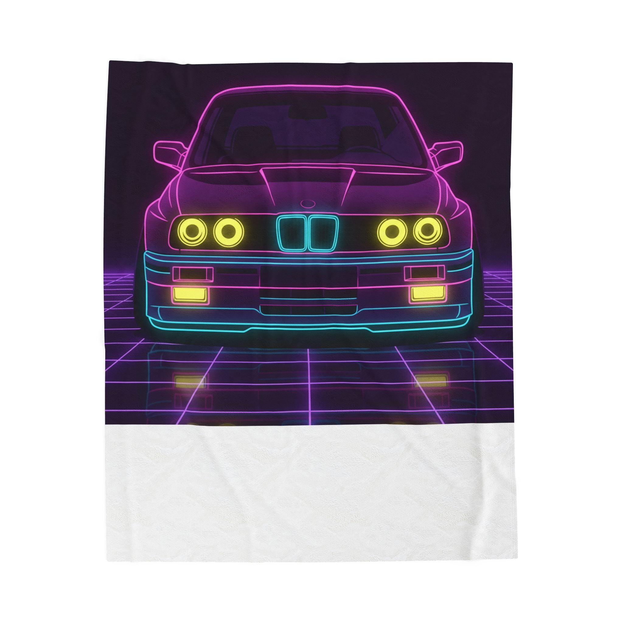 BMW E30 Velveteen Plush Blanket