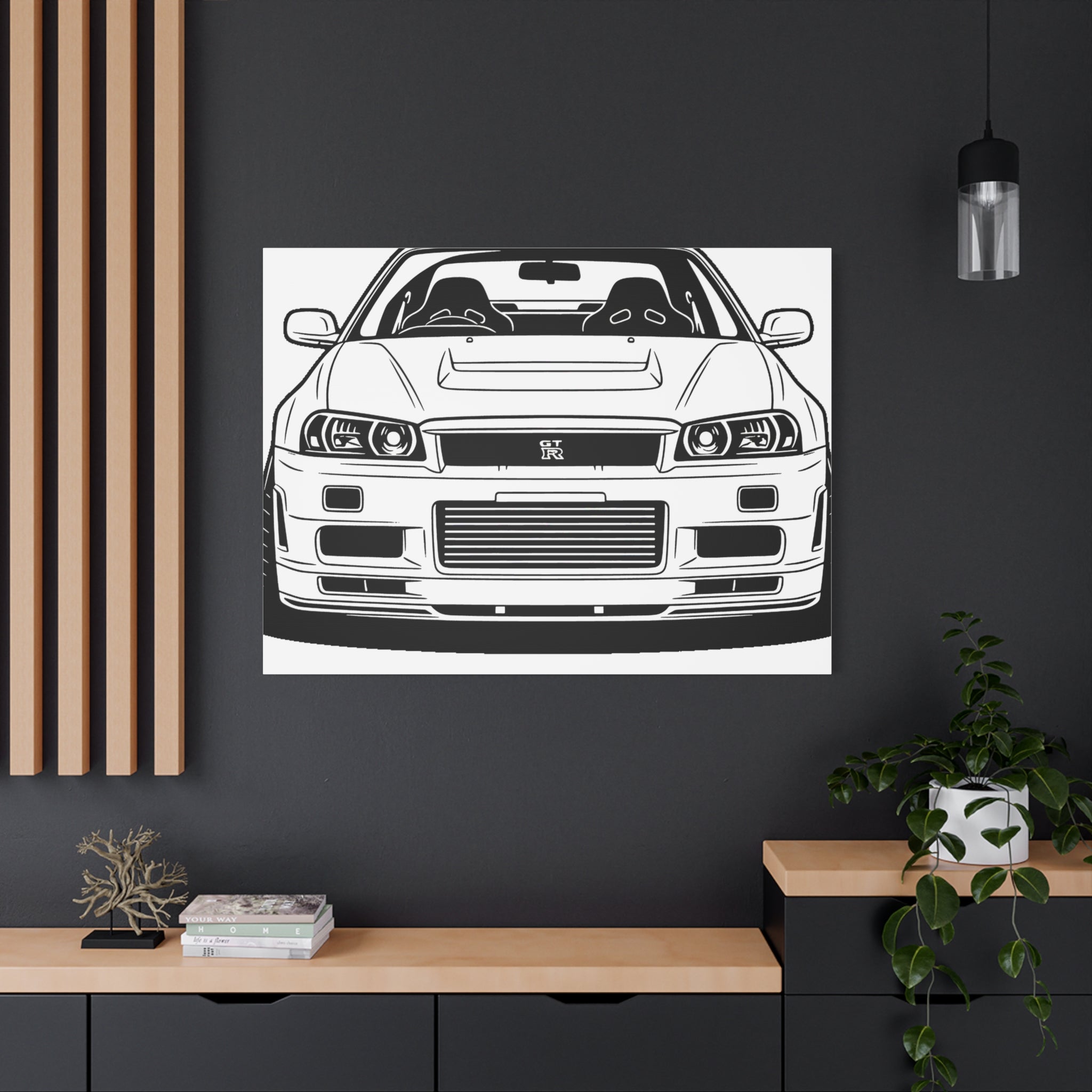 Nissan GT-R Canvas Wall Art