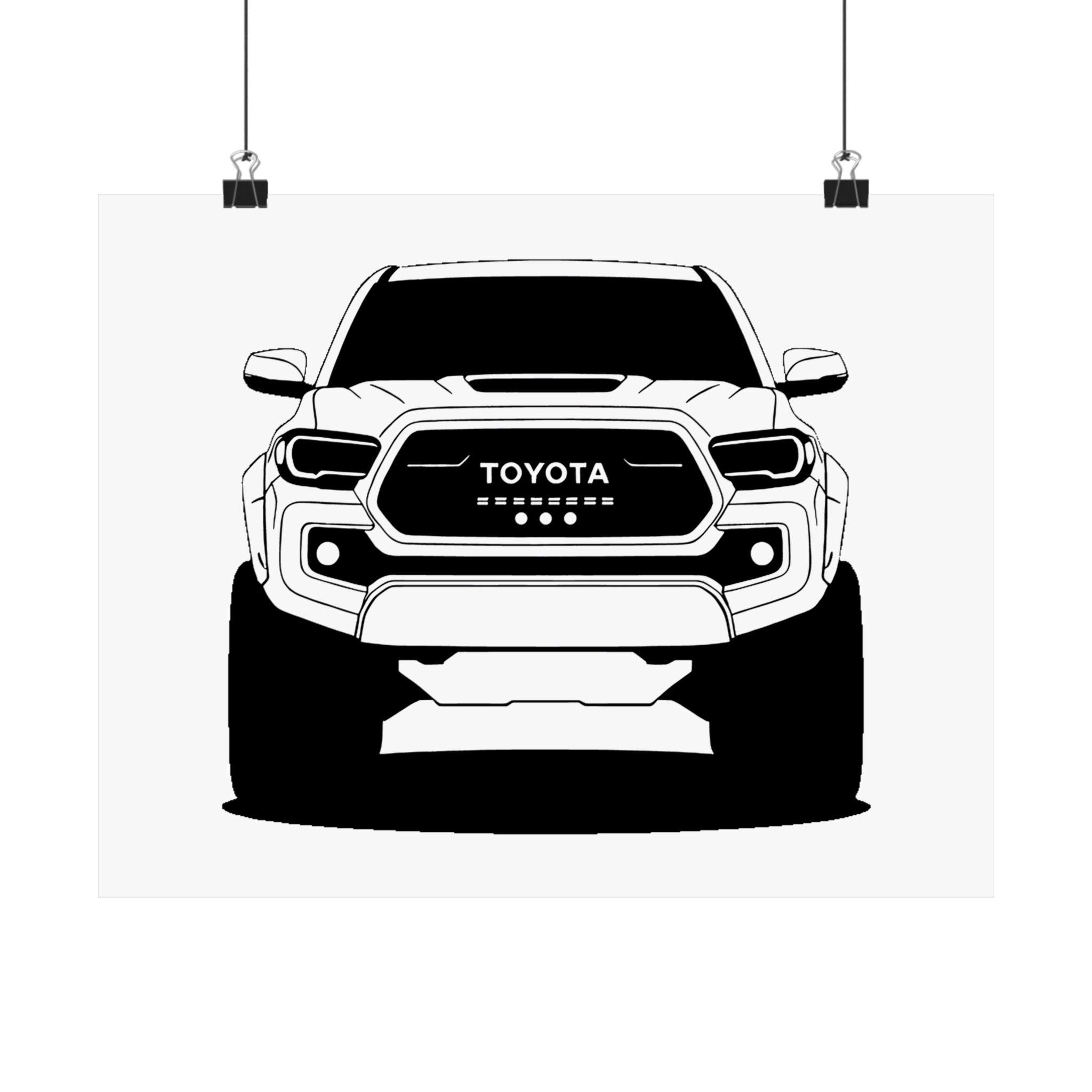 Toyota Tacoma TRD Pro Poster