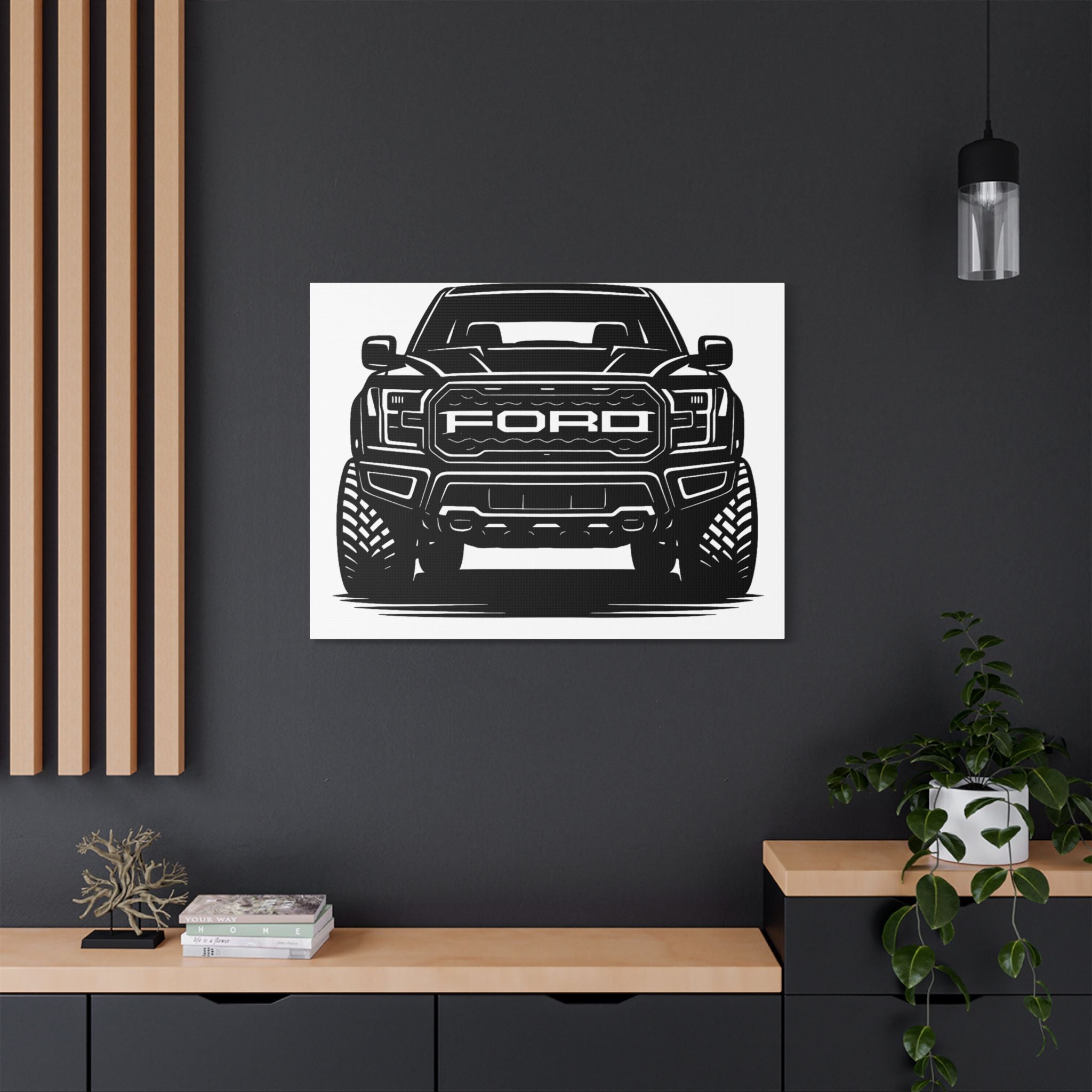 Ford Raptor (Gen 3) Canvas Wall Art