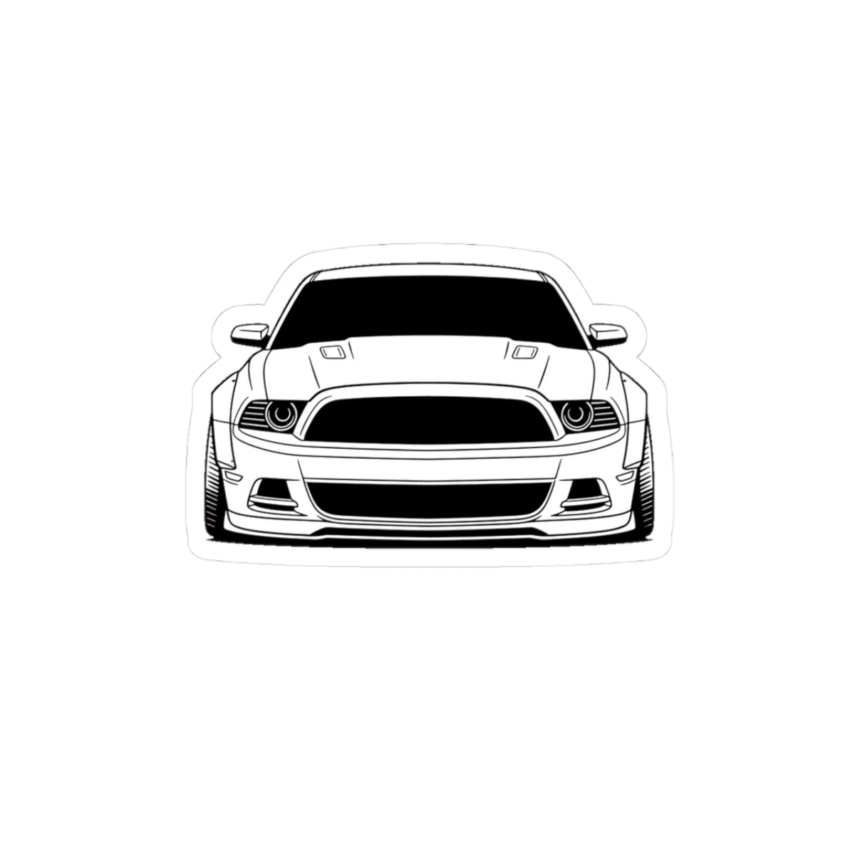 Ford Mustang GT (S197) Sticker