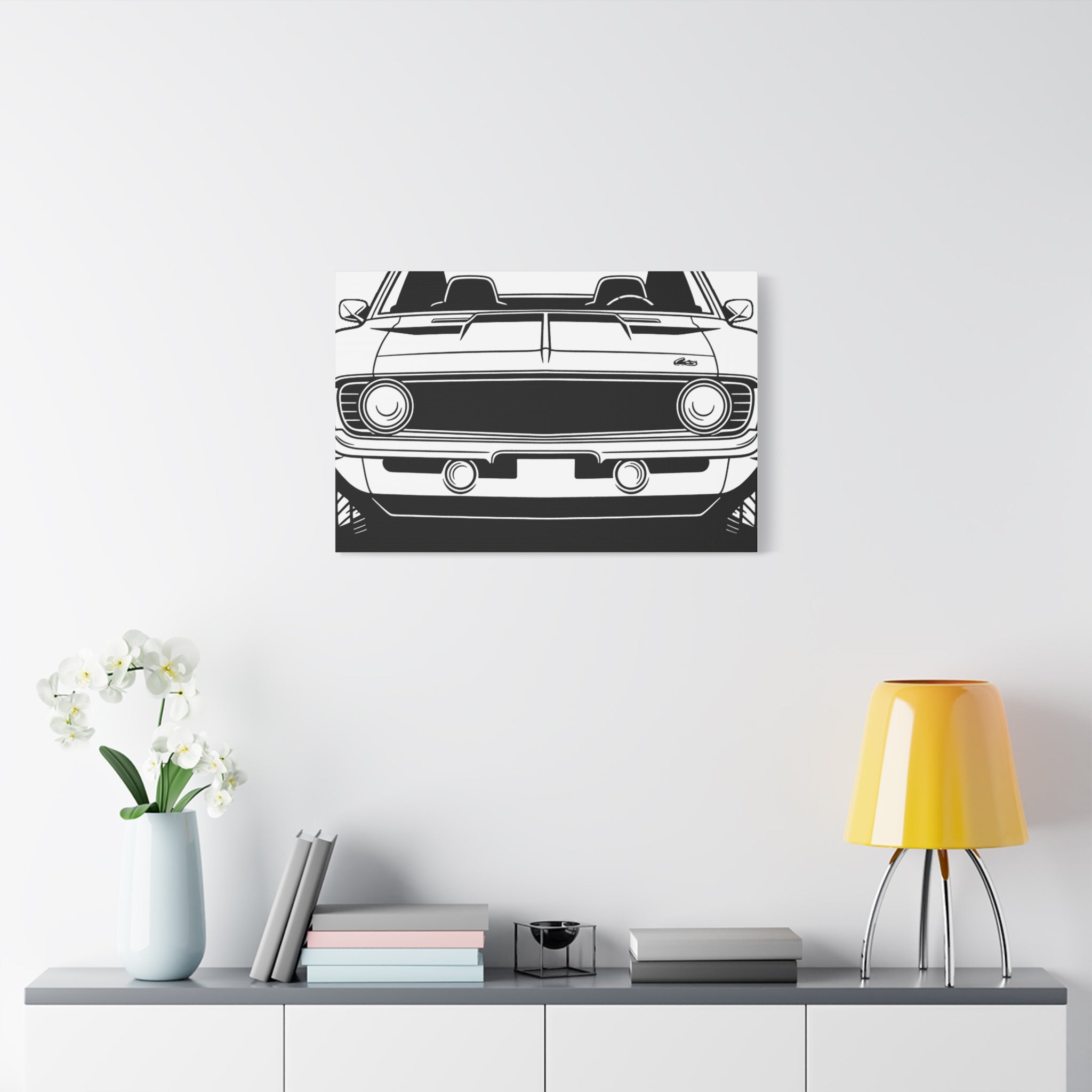 1969 Chevrolet Camaro SS Canvas Wall Art