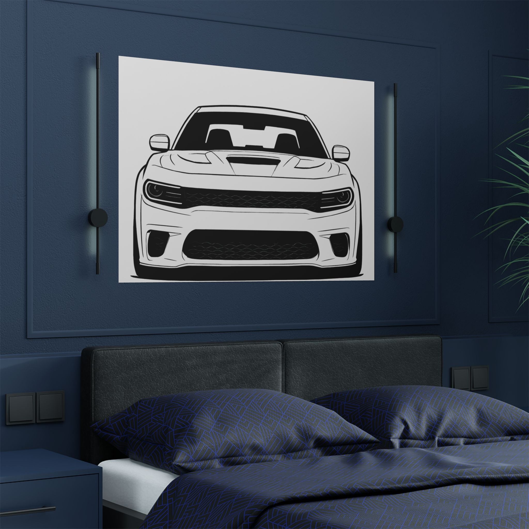 Dodge Charger SRT Hellcat Poster