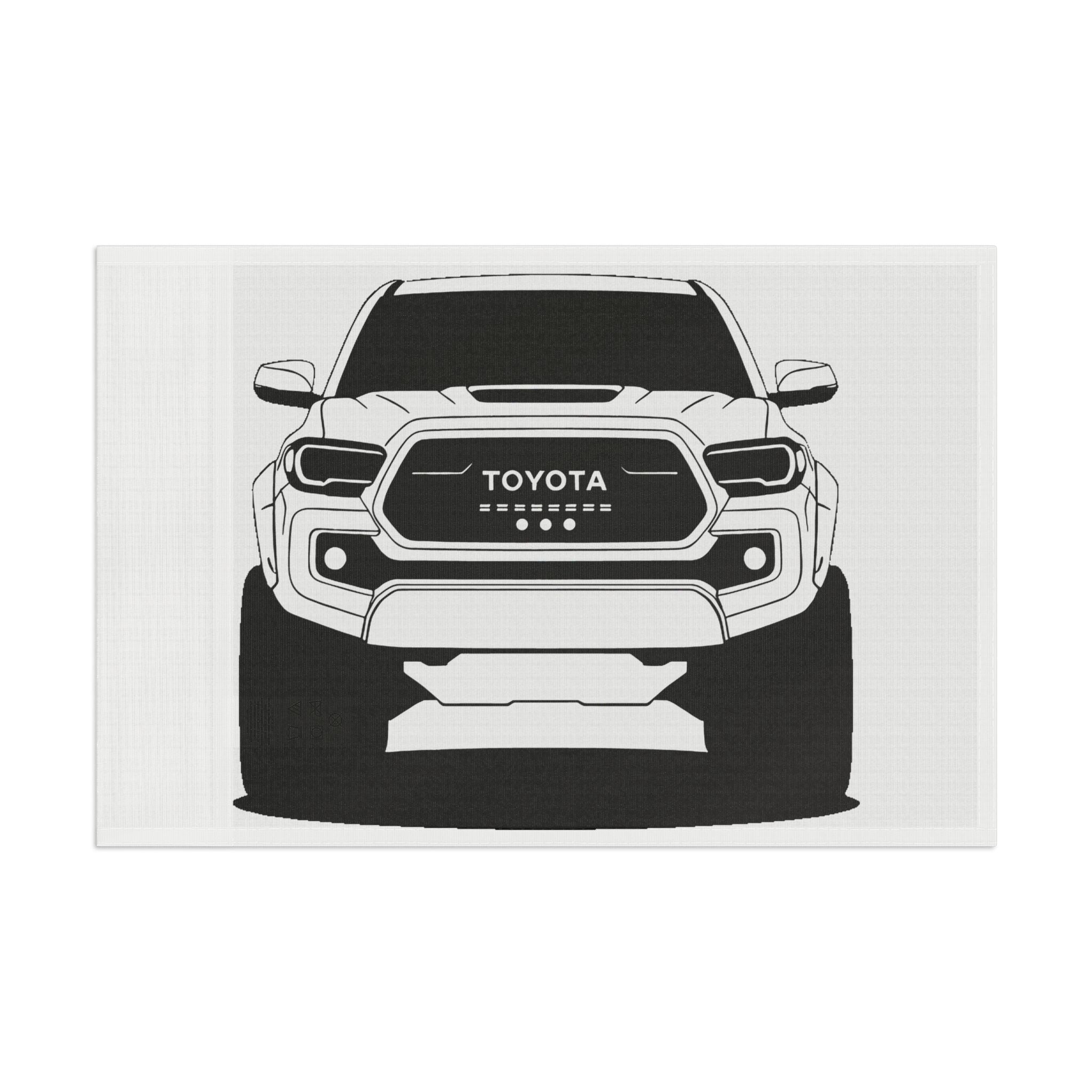 Toyota Tacoma TRD Pro Garage Flag