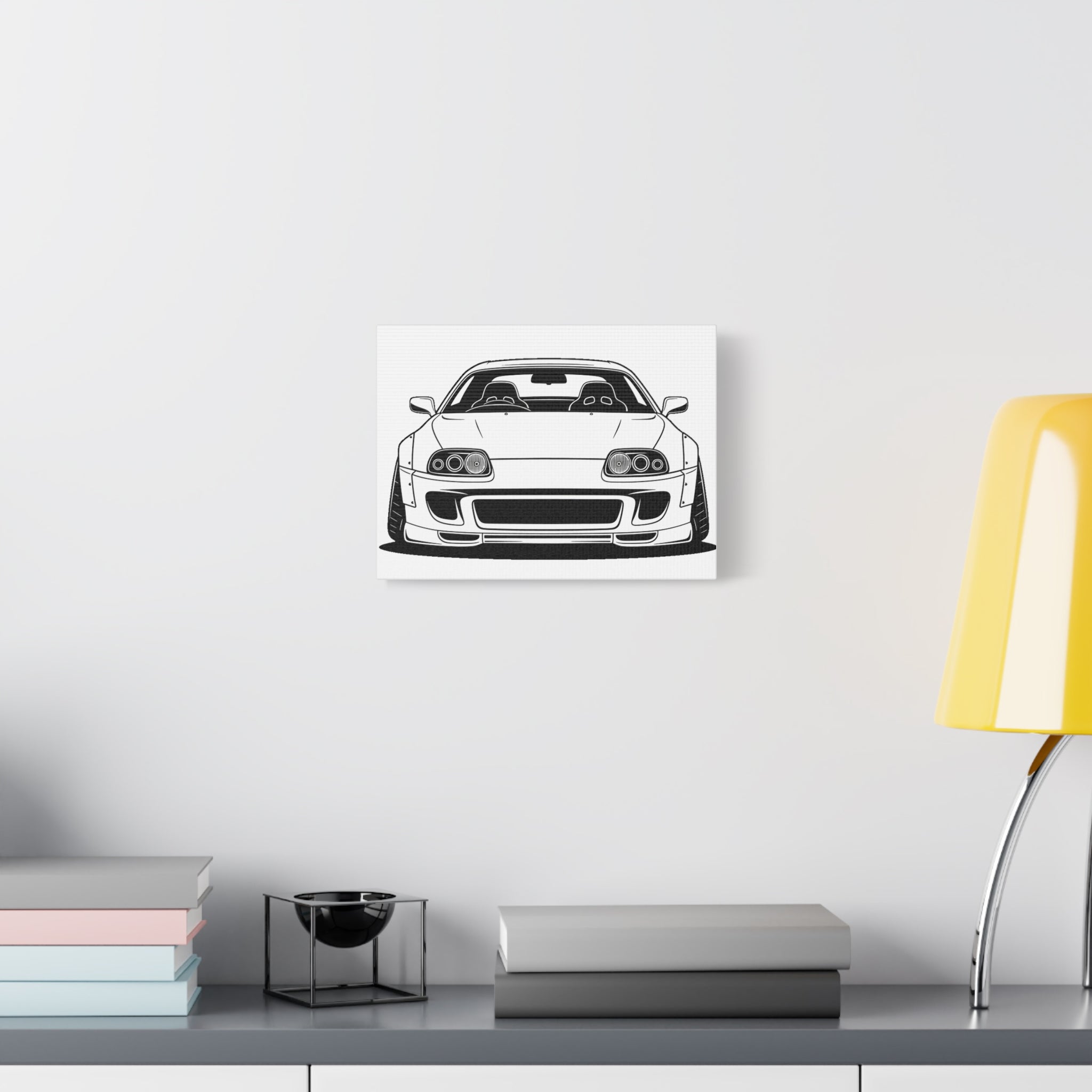 Toyota Supra MK4 Canvas Wall Art