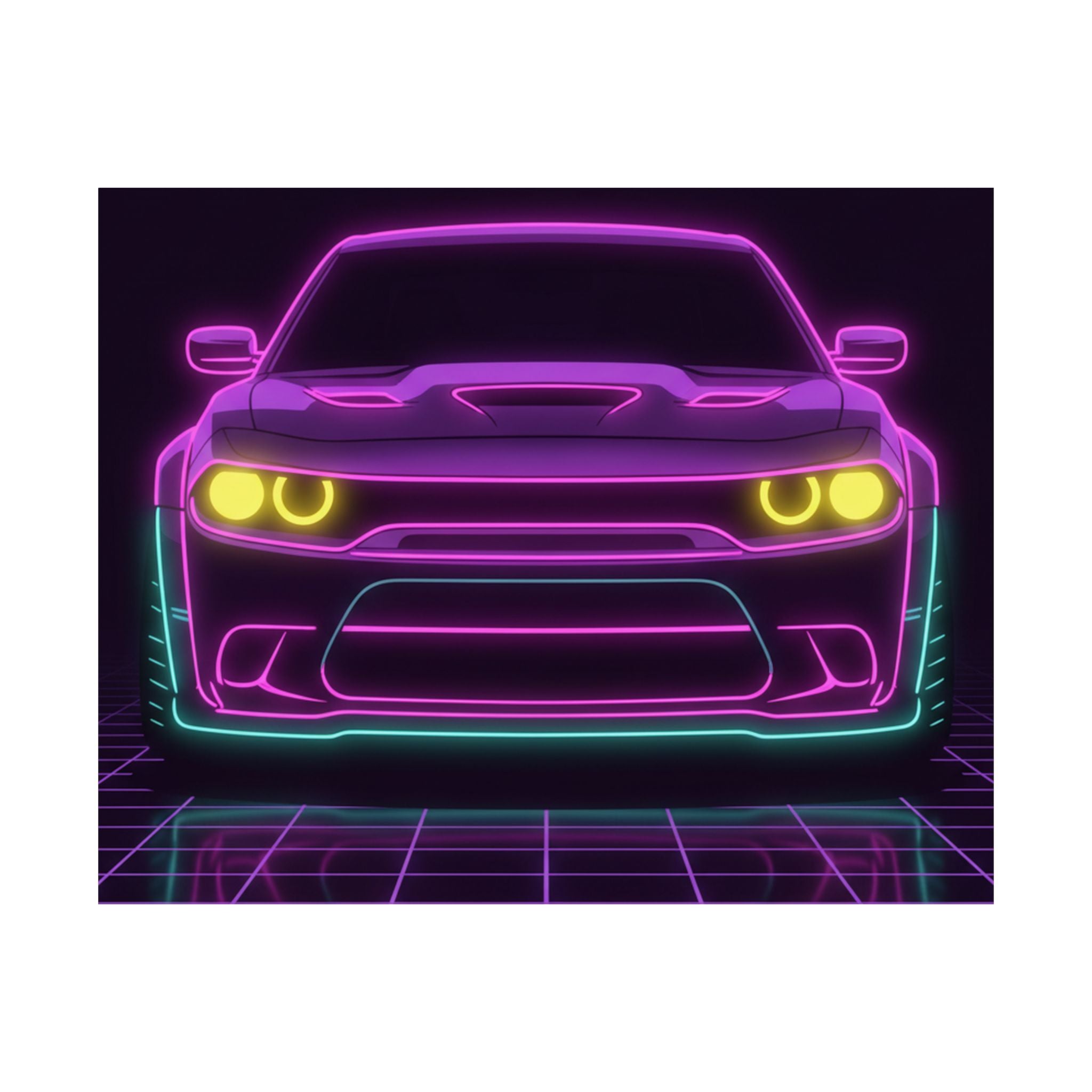 Dodge Challenger SRT Hellcat Poster