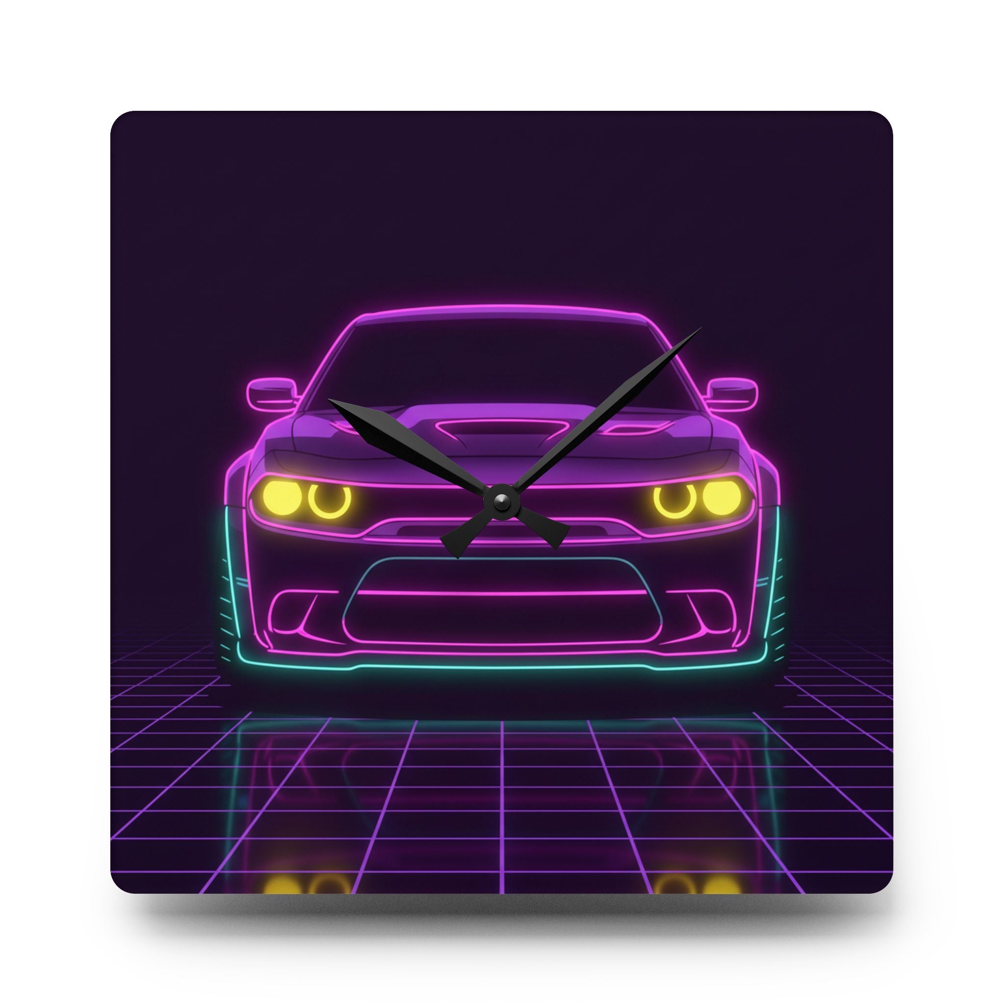 Dodge Challenger SRT Hellcat Wall Clock