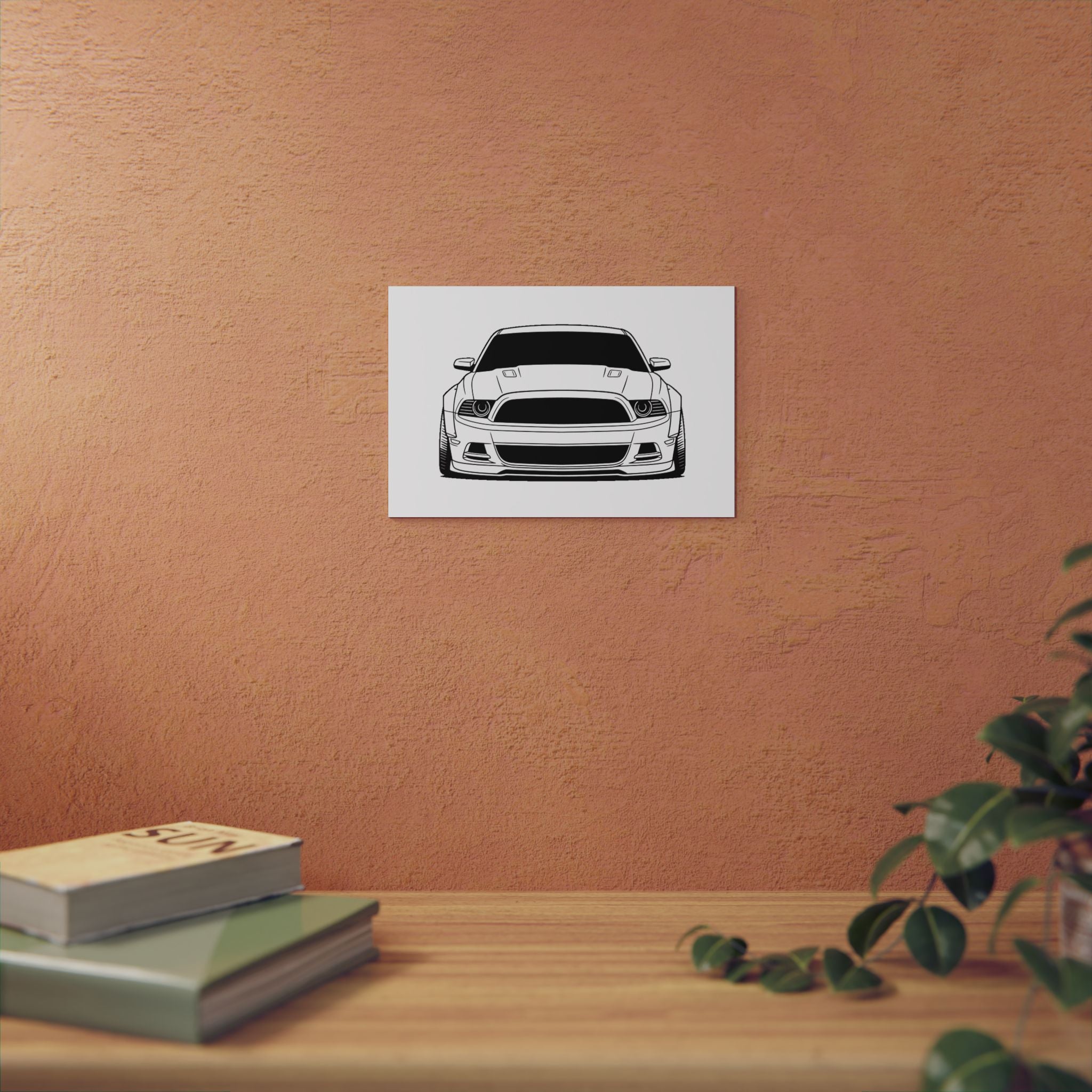 Ford Mustang GT (S197) Metal Wall Sign