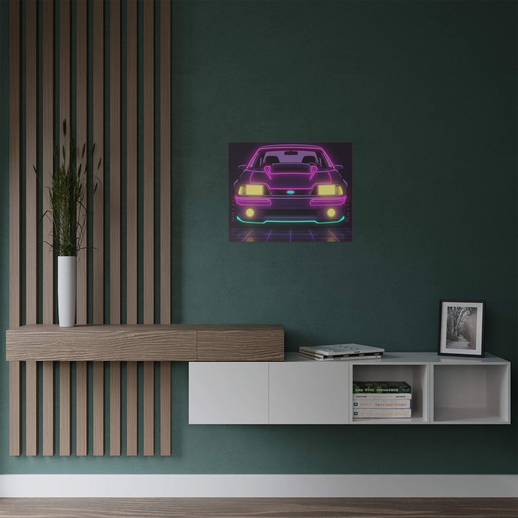 Ford Mustang Fox Body GT Poster