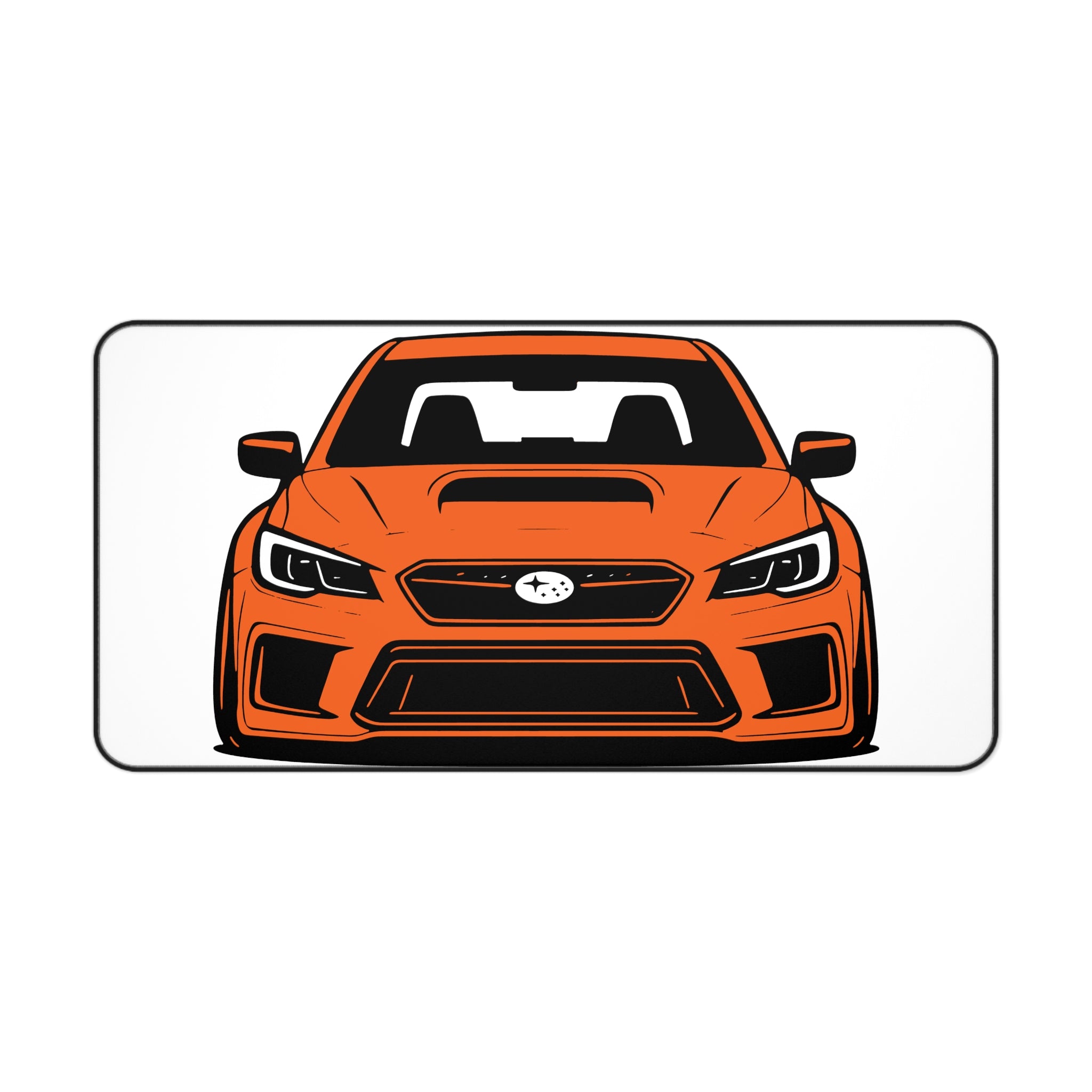 Subaru WRX Desk Mat (Orange)