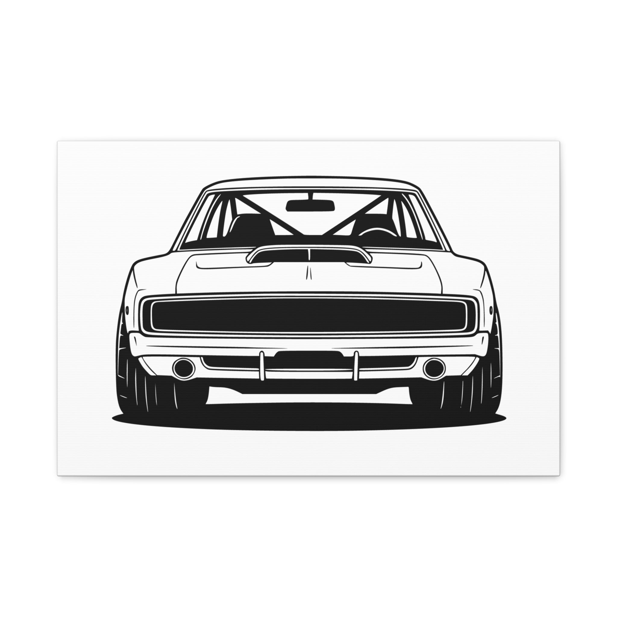 Dodge Charger R/T (1968-70) Canvas Wall Art