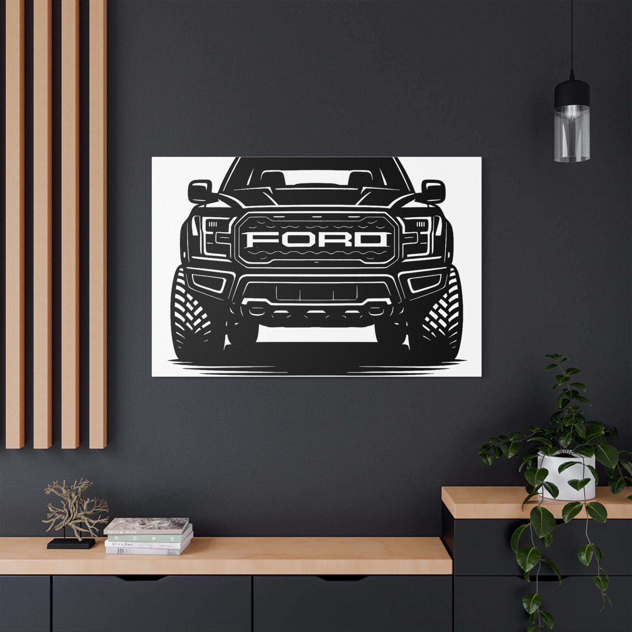 Ford Raptor (Gen 3) Canvas Wall Art