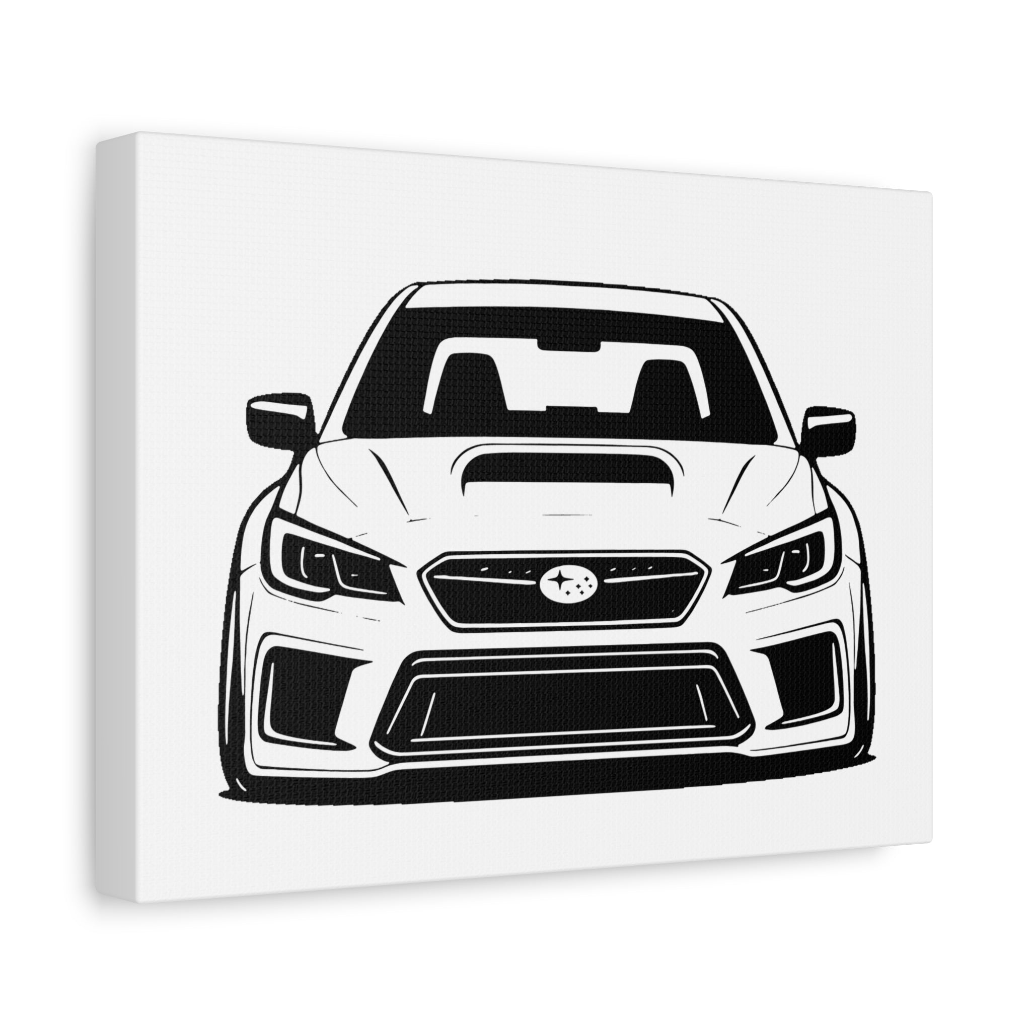 Subaru WRX STI Canvas Wall Art