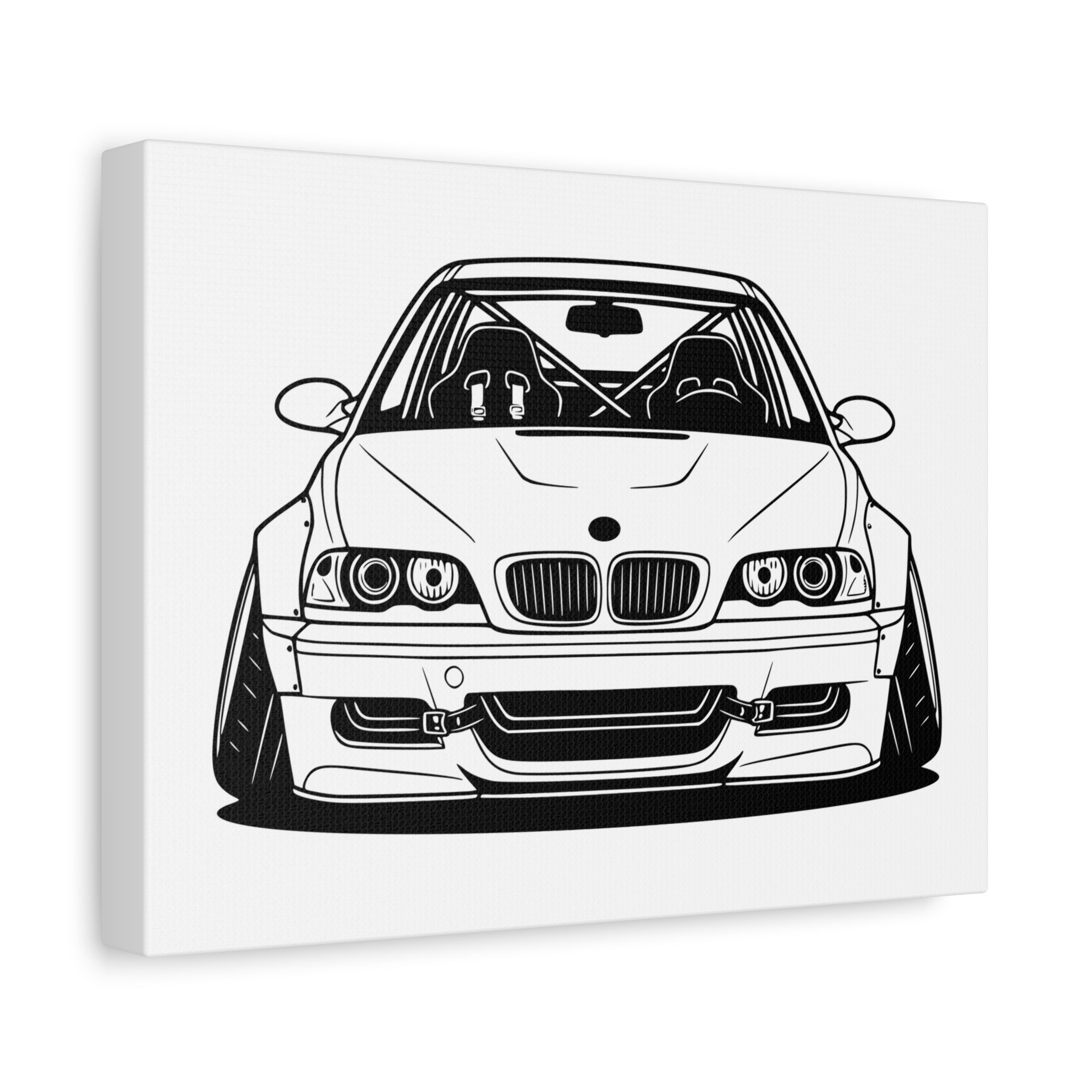 BMW E46 M3 (2000-06) Canvas Wall Art
