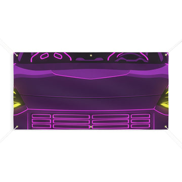 Nissan Z RZ34 (2023+) Neon Synthwave Banner