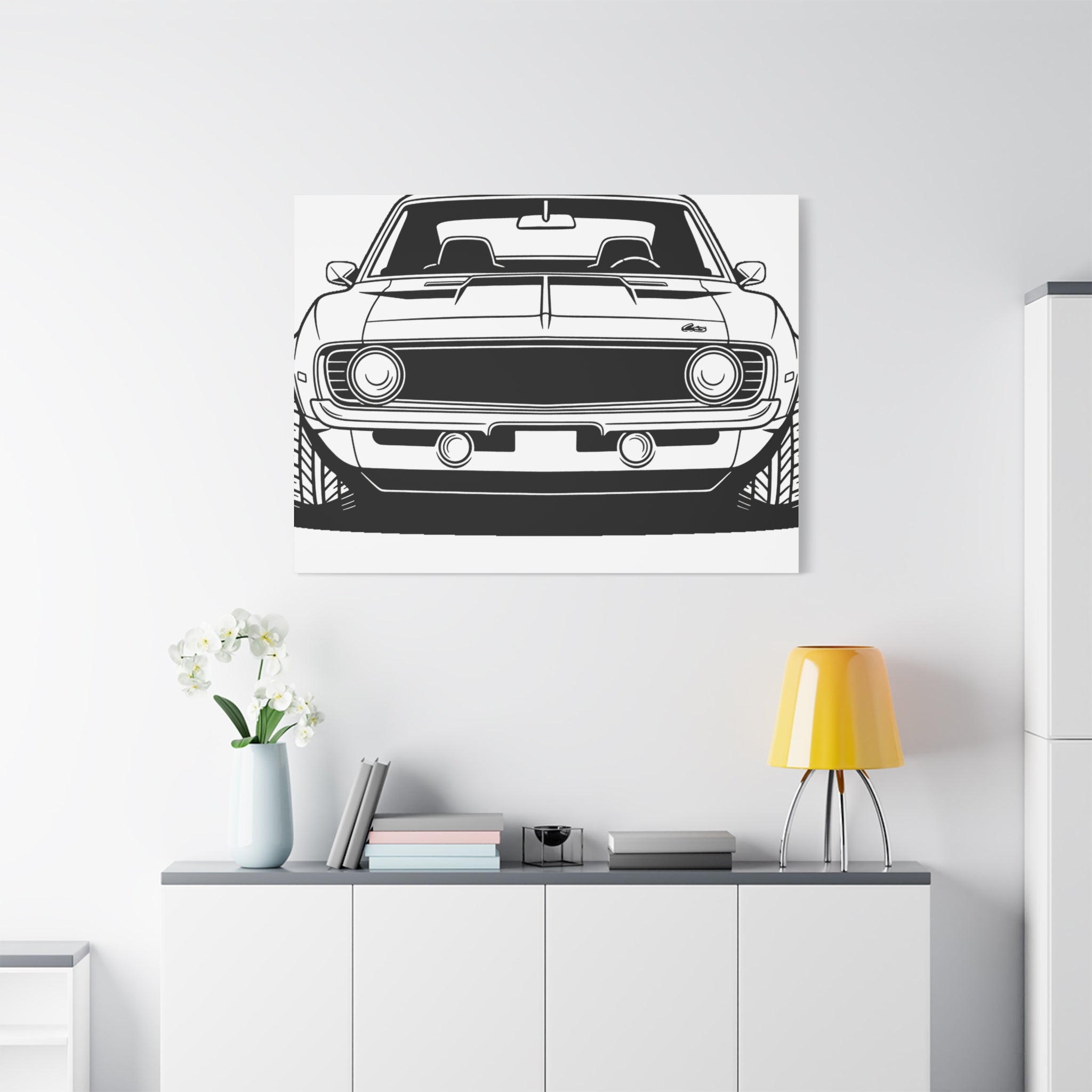 1969 Chevrolet Camaro SS Canvas Wall Art
