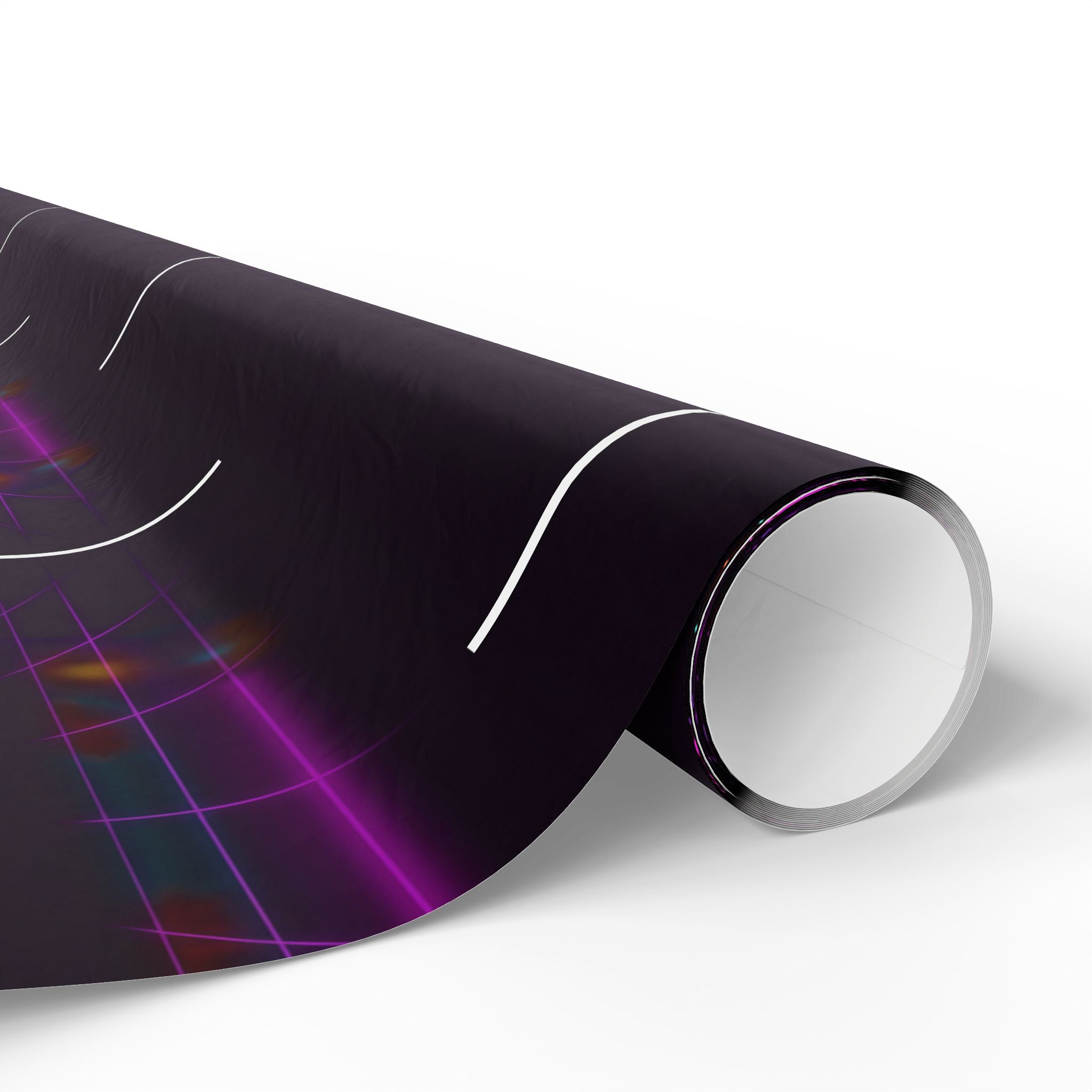 Chevy Silverado Trail Boss (2019+) Neon Synthwave Gift Wrapping Paper