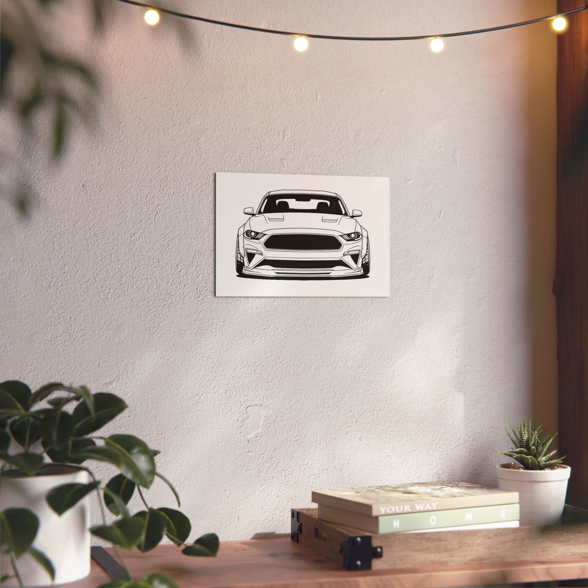 Ford Mustang GT (S650) Metal Wall Sign