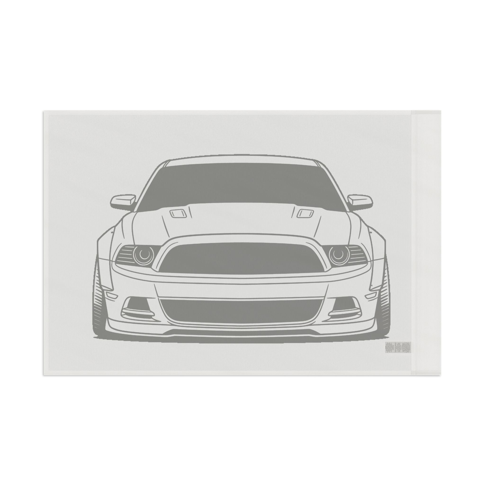 Ford Mustang GT (S197) Garage Flag