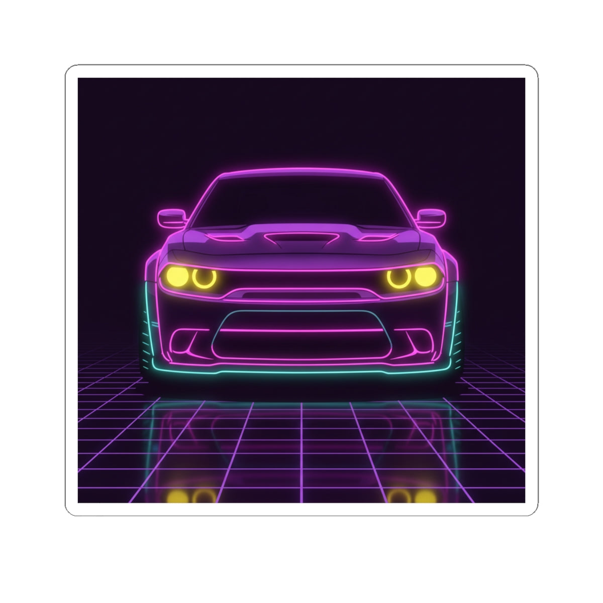 Dodge Challenger SRT Hellcat Sticker