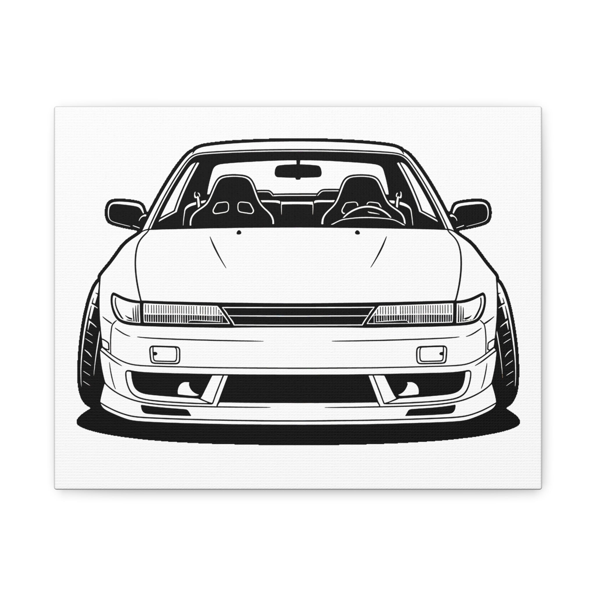 Nissan Silvia S13 Canvas Wall Art