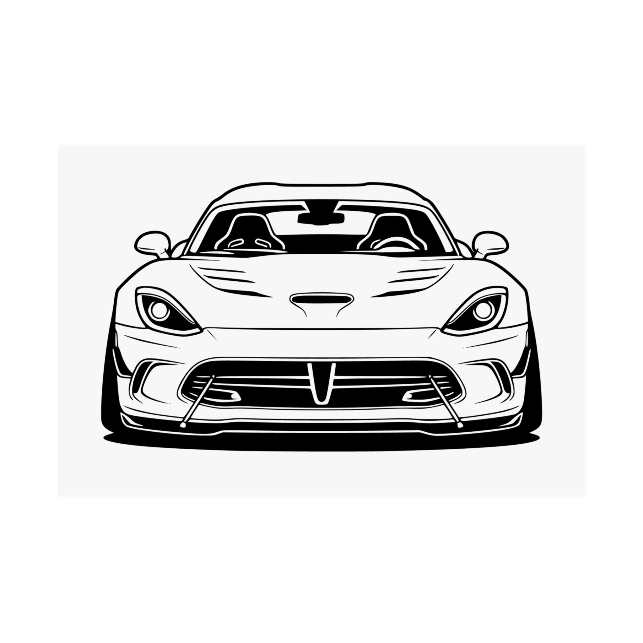 Dodge Viper (1992-17) Poster