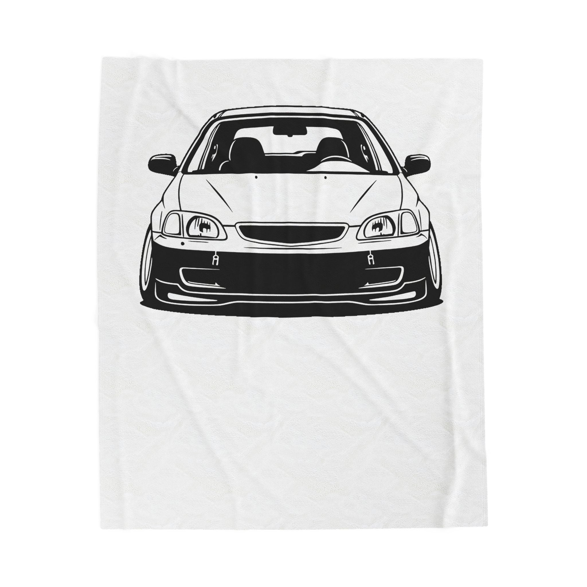 Honda Civic EK Hatch Velveteen Plush Blanket