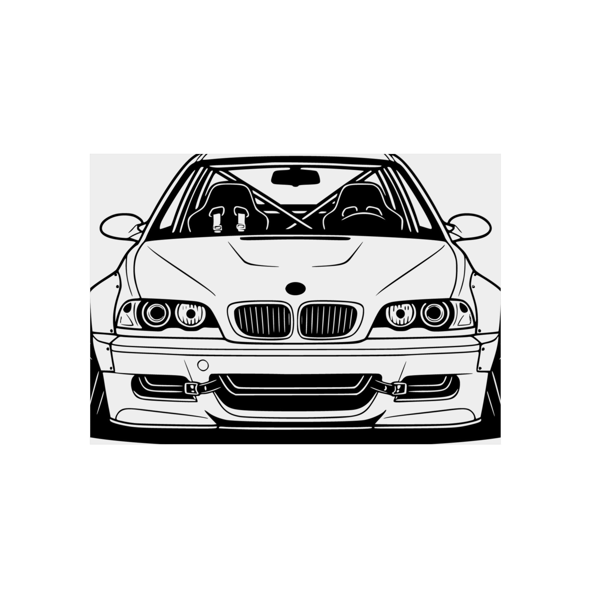 BMW E46 M3 (2000-06) Metal Wall Sign