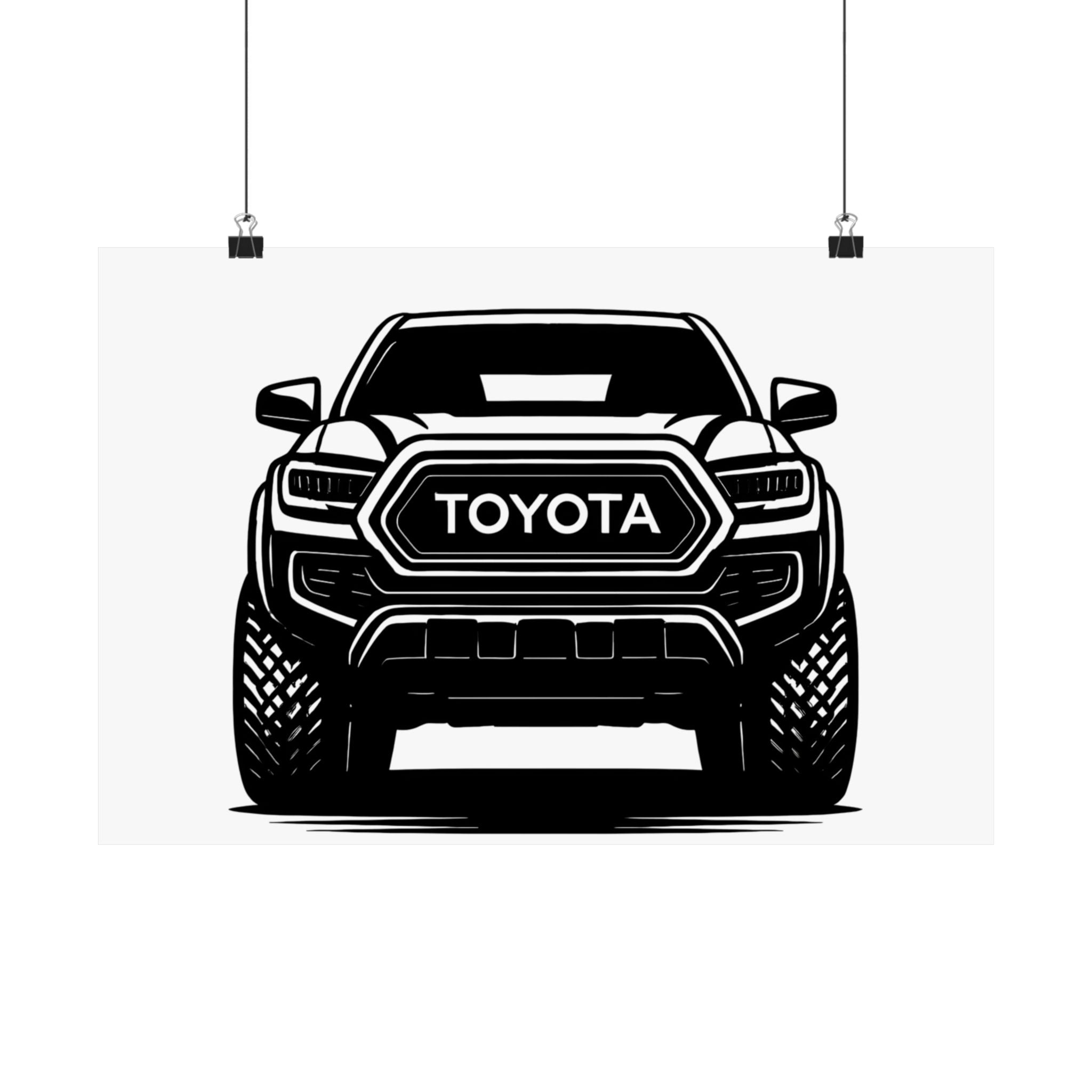 Toyota Tacoma TRD Pro Poster Print