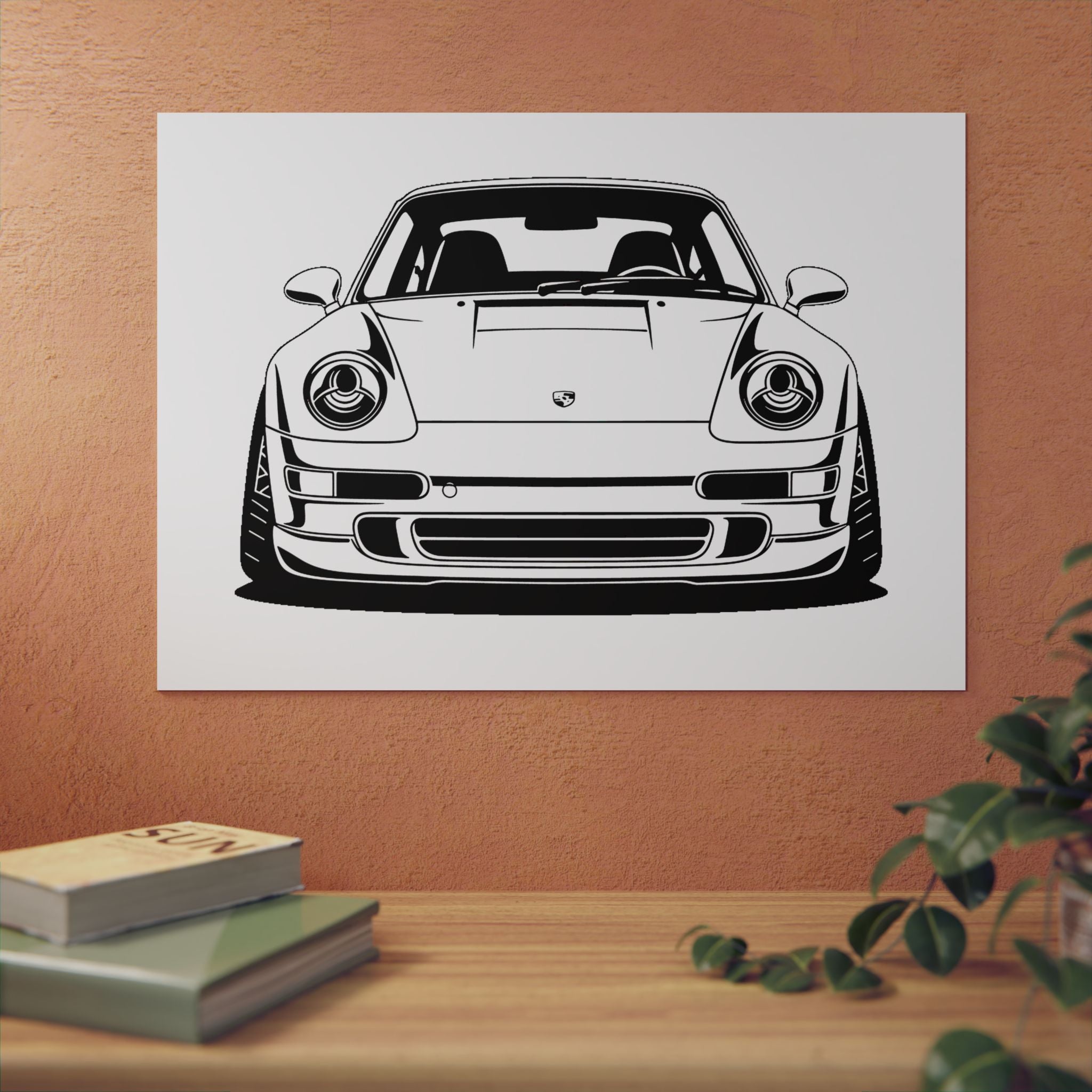Porsche 911 (993) Metal Wall Sign