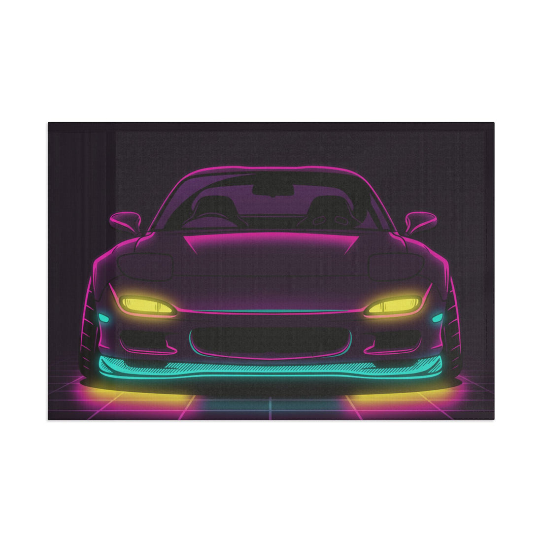 Mazda RX-7 FD Garage Flag