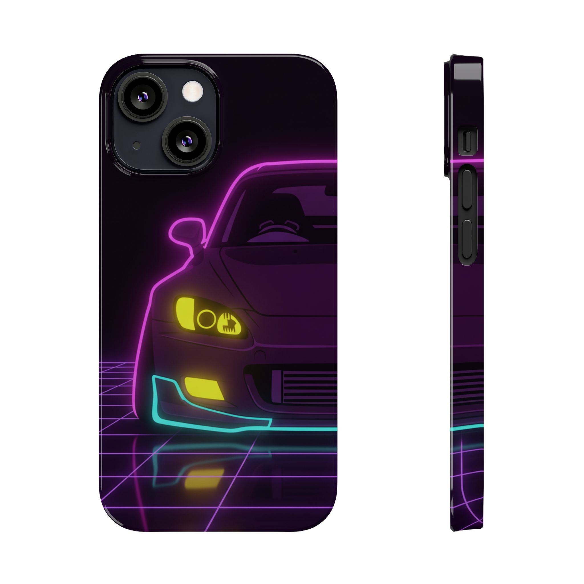 Honda S2000 (1999-09) Neon Synthwave Phone Case