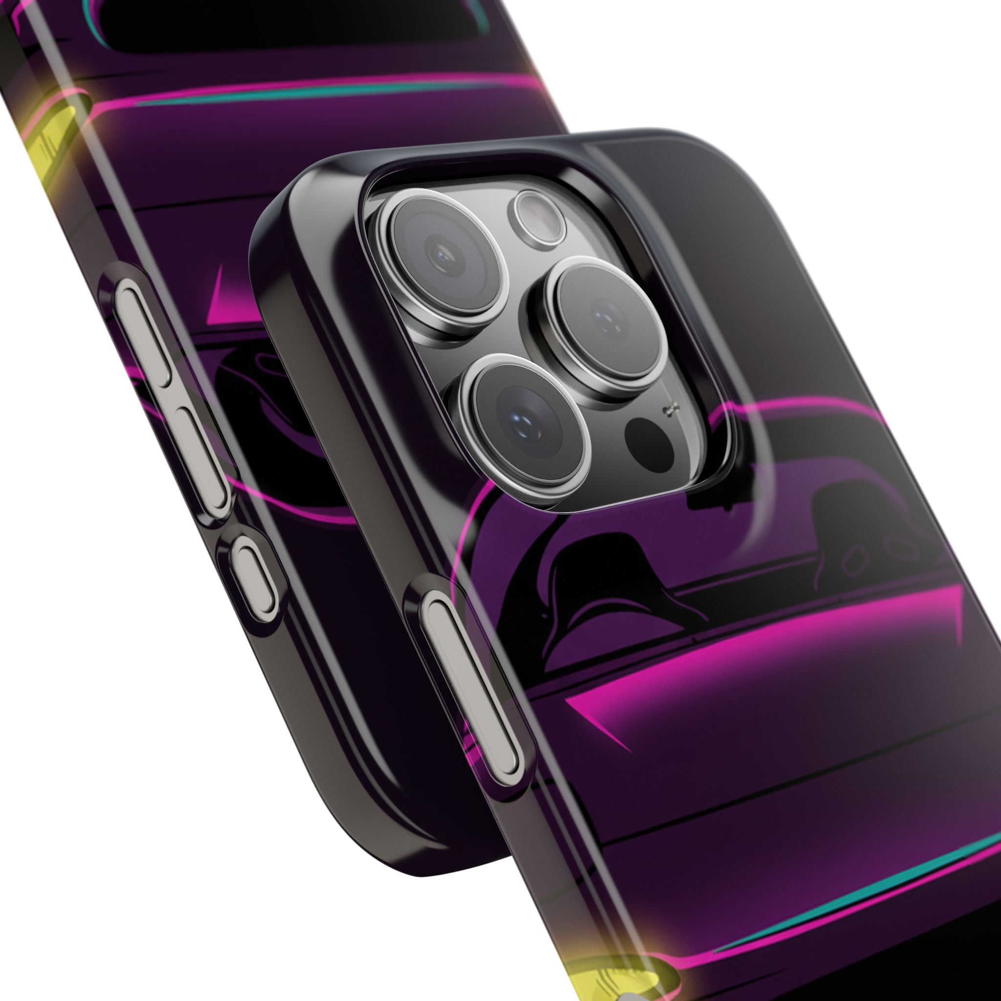 Mazda RX-7 FD Neon Synthwave Phone Case