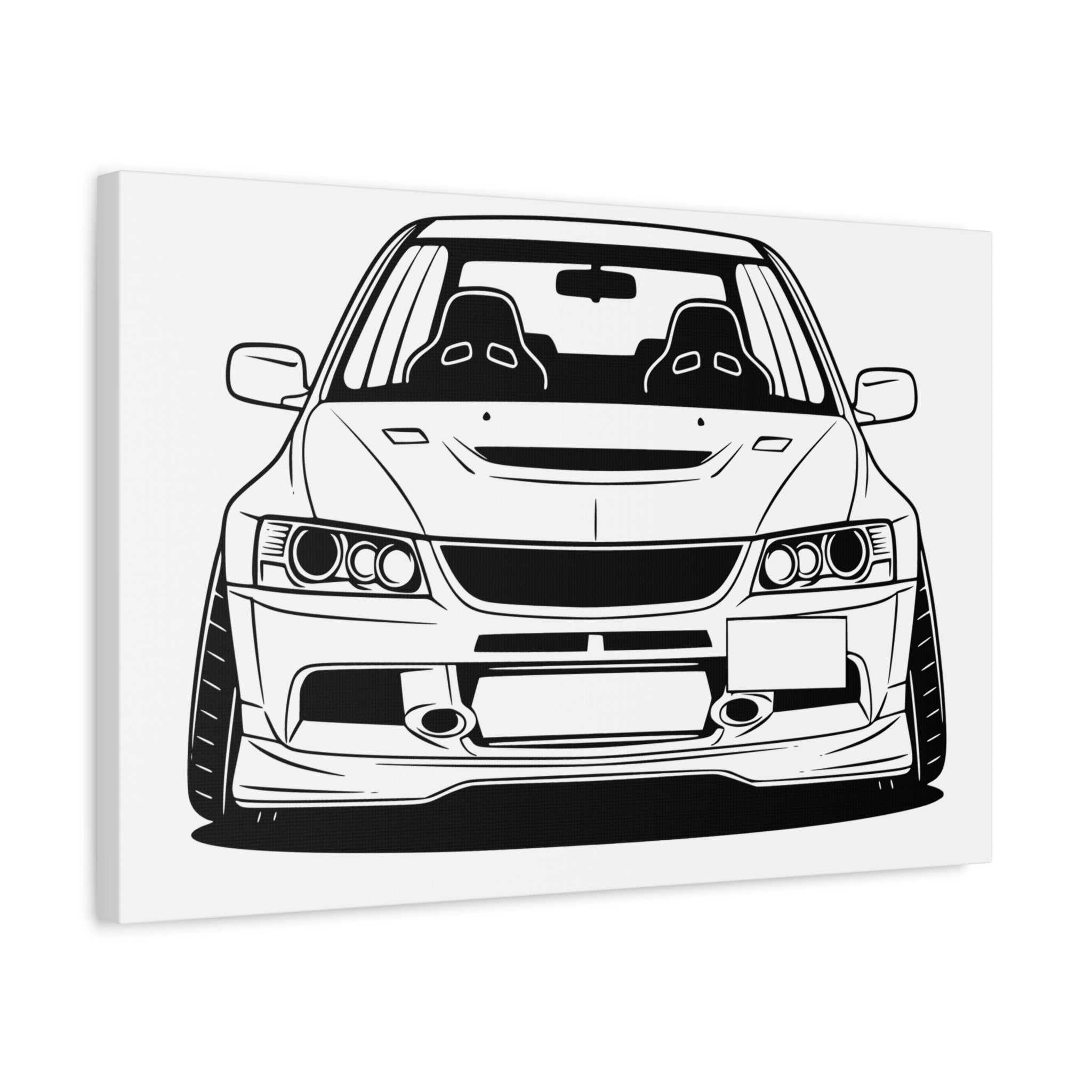 Mitsubishi Evo IX (2005-07) Canvas Wall Art