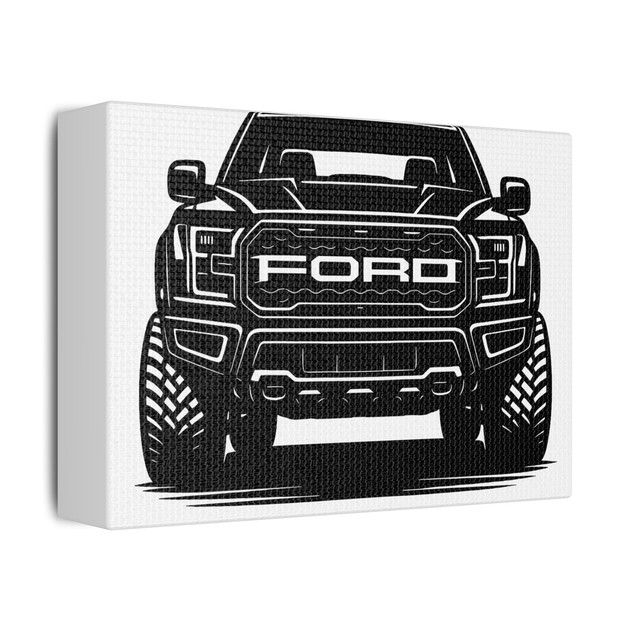 Ford Raptor (Gen 3) Canvas Wall Art